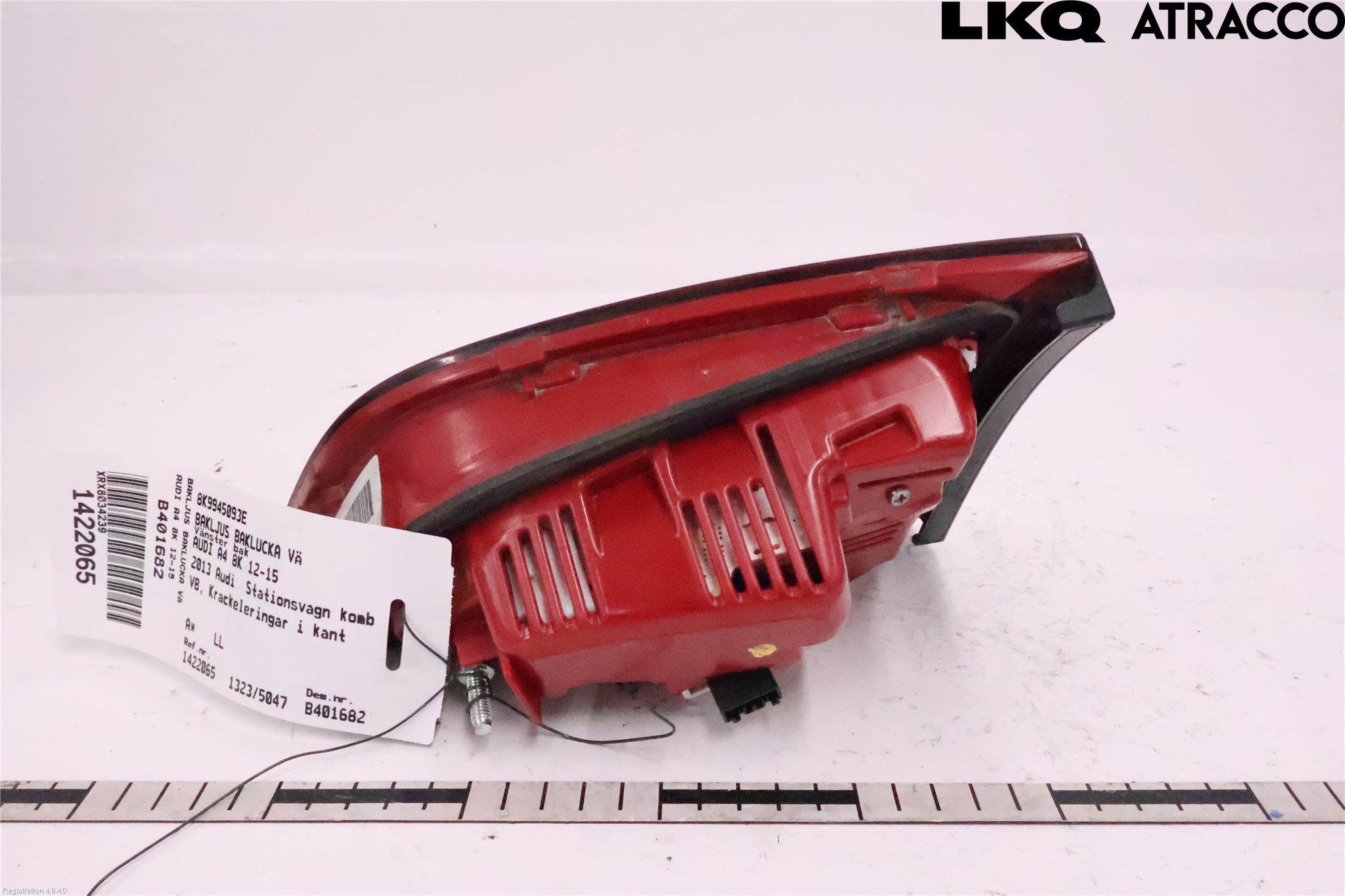 Audi A4 12-15 Bakljus Lucka Vä