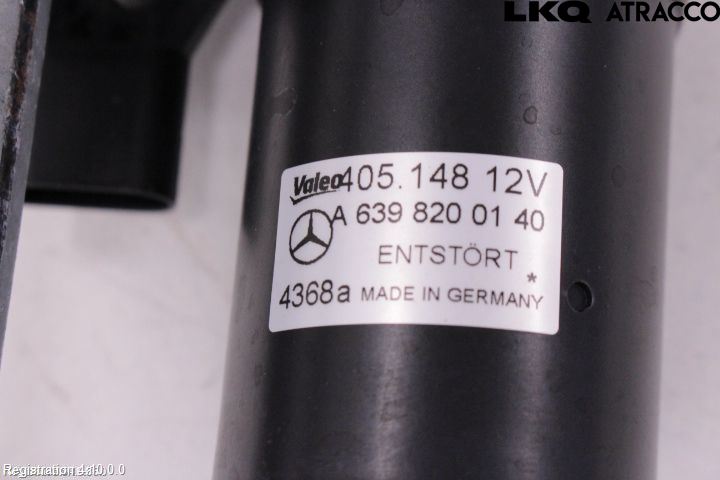 Mercedes-Benz MB VITO/VIANO (W639) 04-14 Torkarmekanism Vindruta
