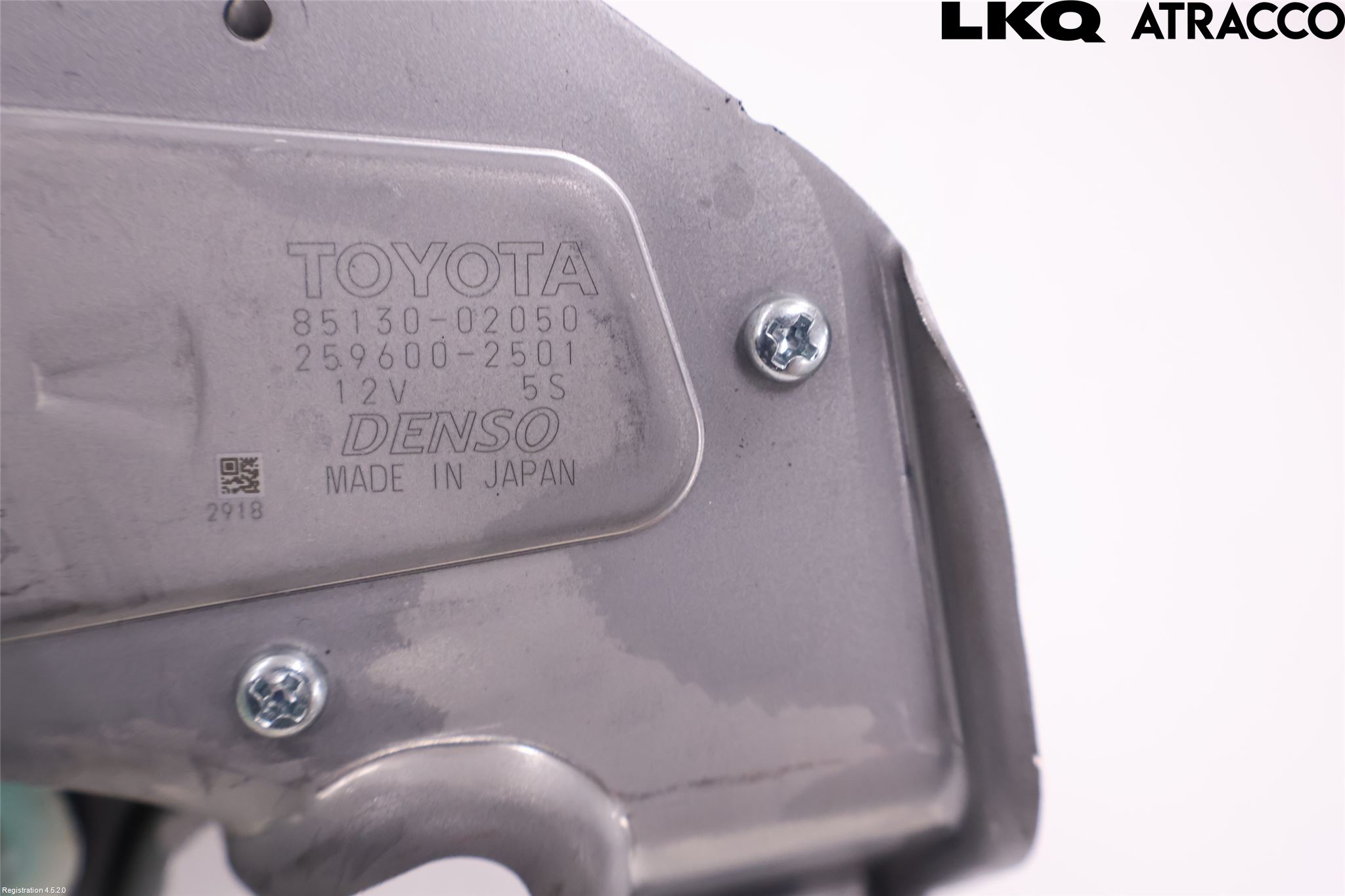 Toyota AURIS 13-19 Torkarmotor Baklucka