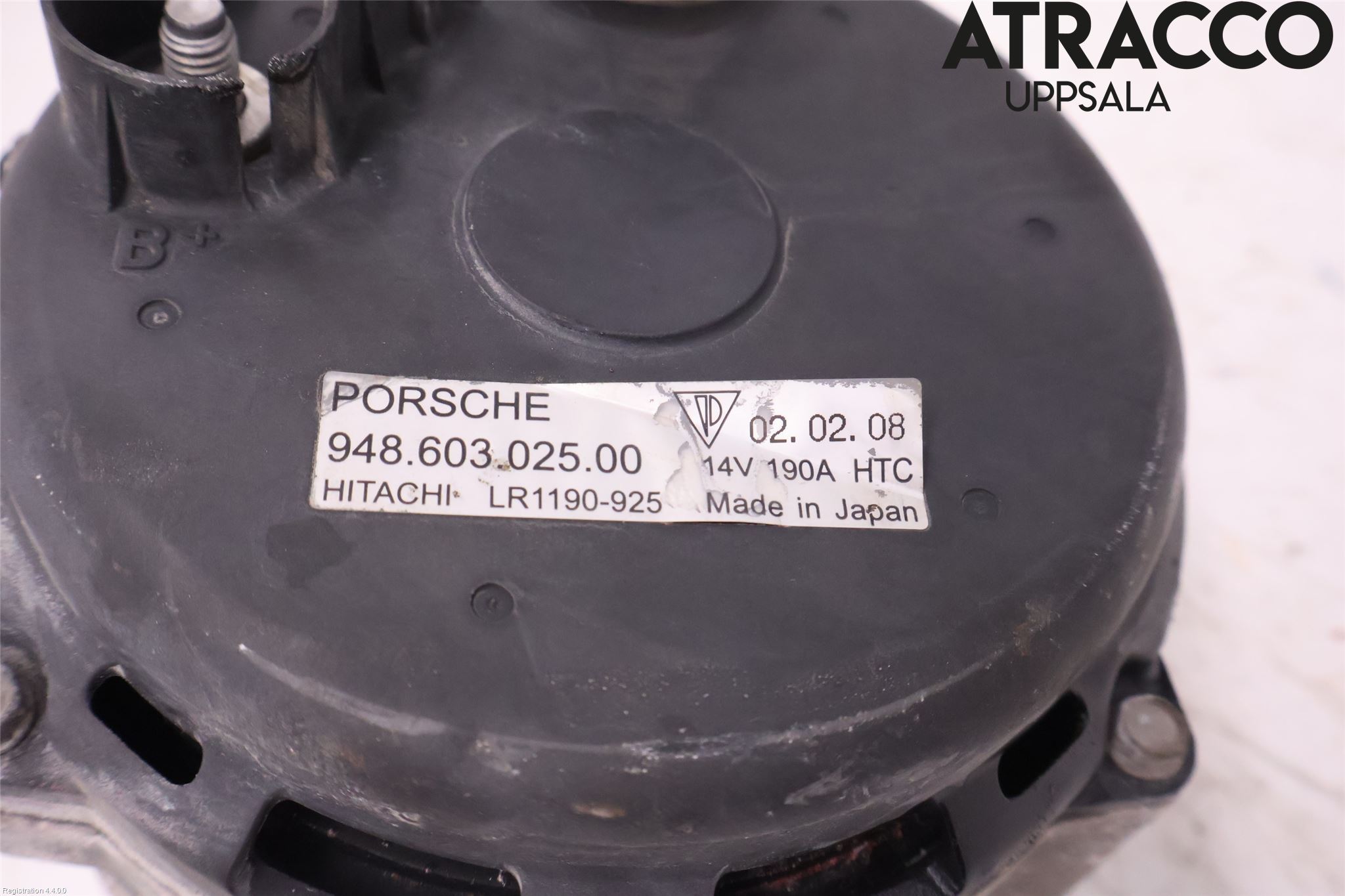 Porsche CAYENNE 03- Generator