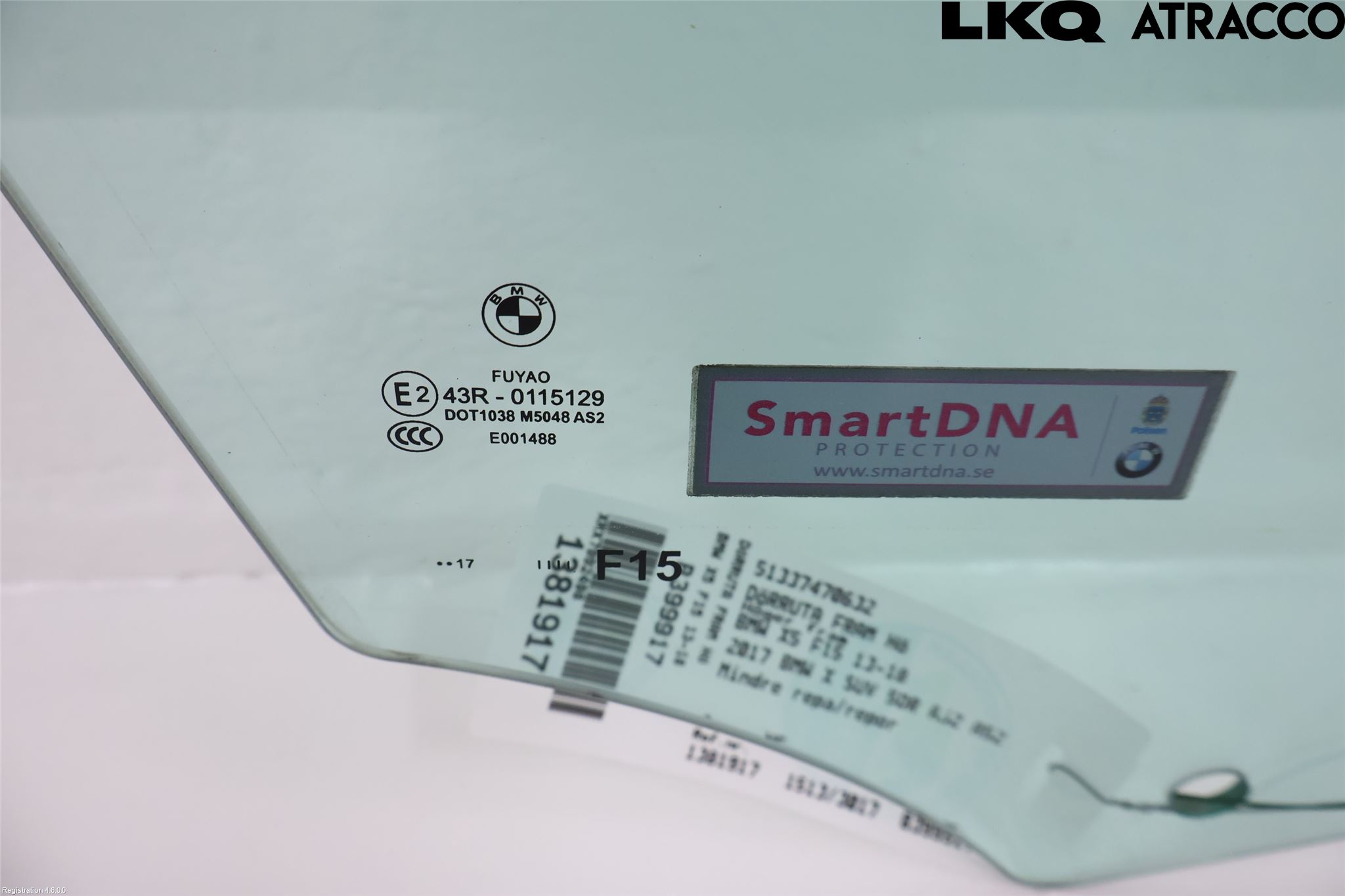 BMW X5 F15 13-18 Dörruta Fram Höger