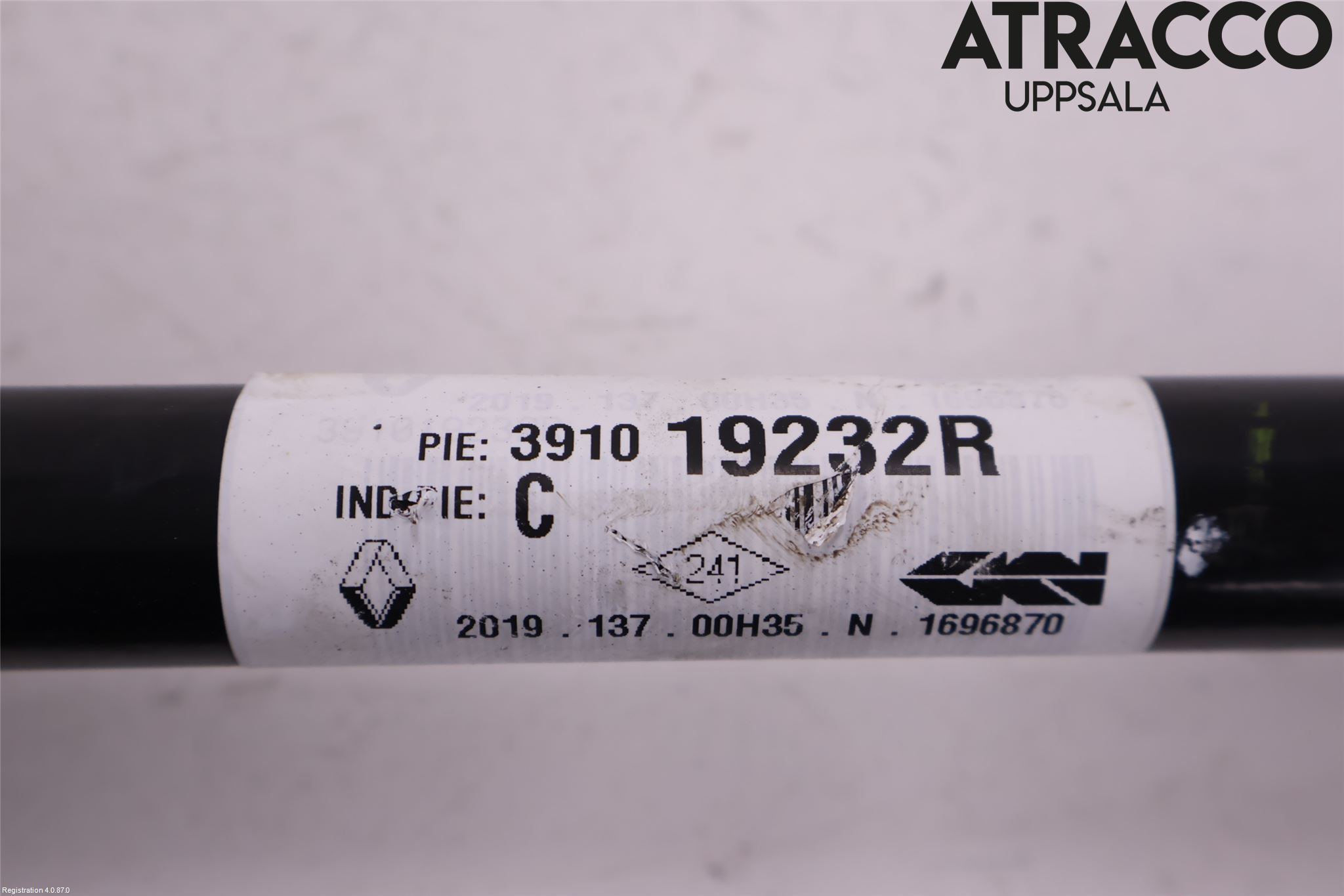 Renault ZOE/E-TECH 13- Drivaxel Fram Vänster