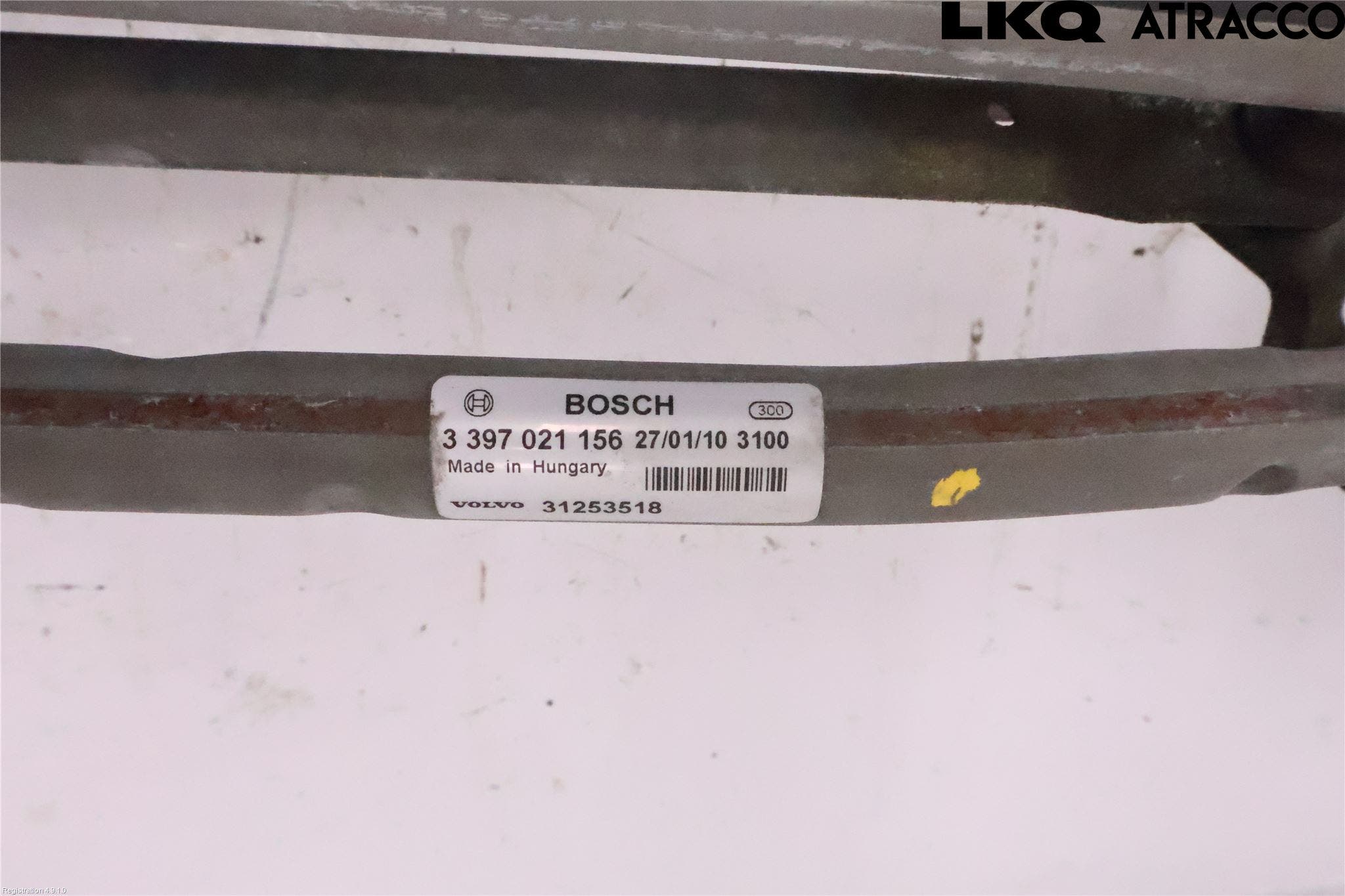 Volvo C30 07-10 Torkarmekanism Vindruta