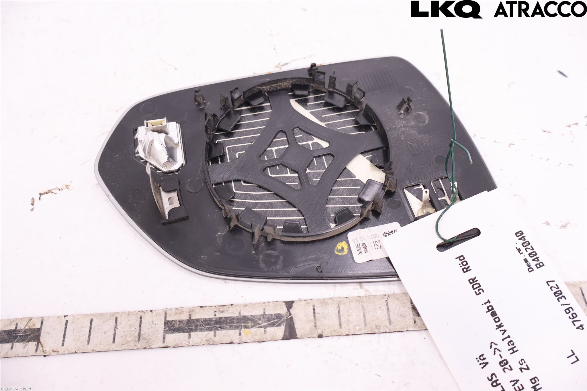 MG ZS EV 20- Spegelglas Vä