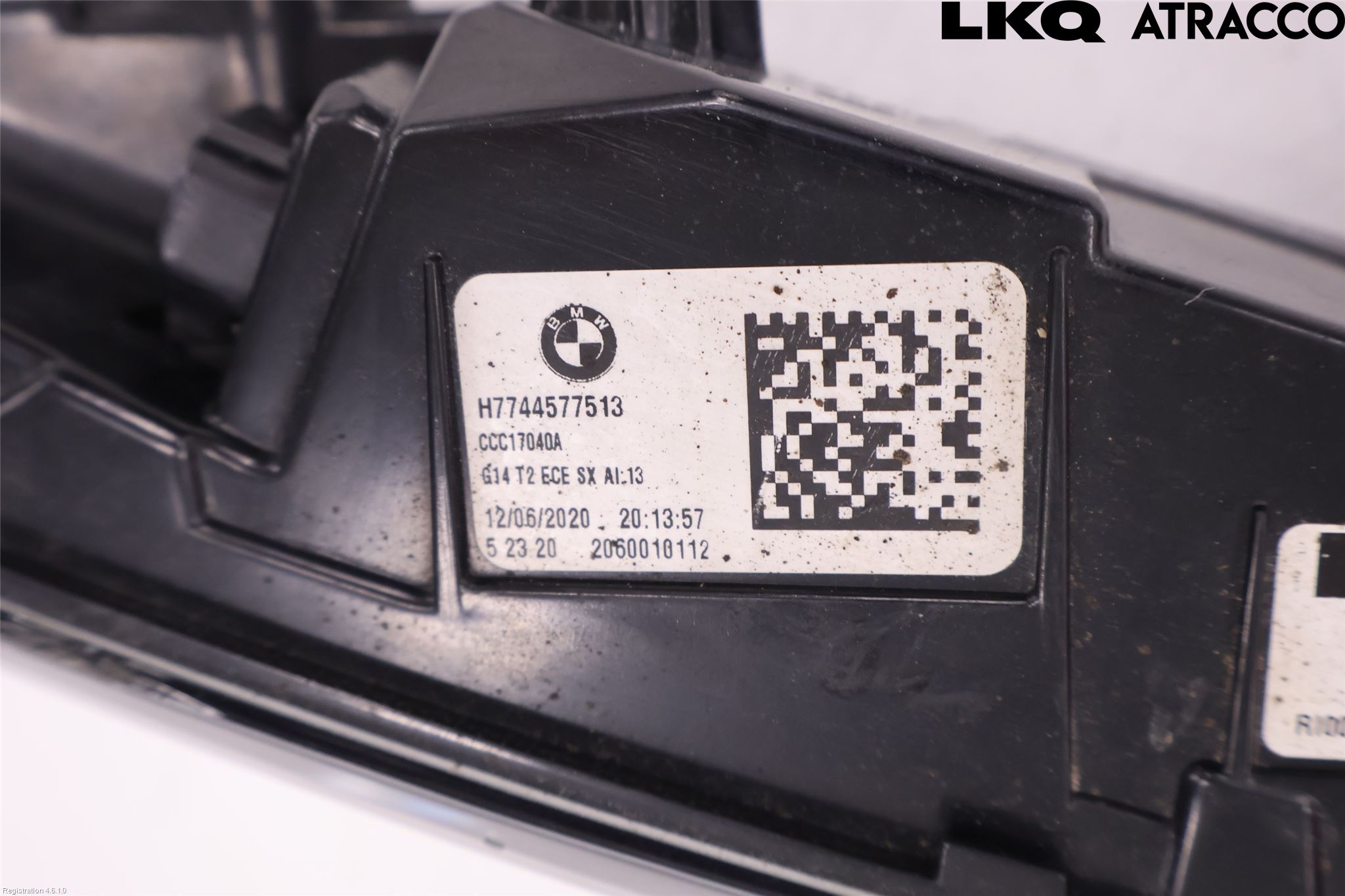 BMW 8 G14/G15/G16 18- Bakljus Lucka Vä