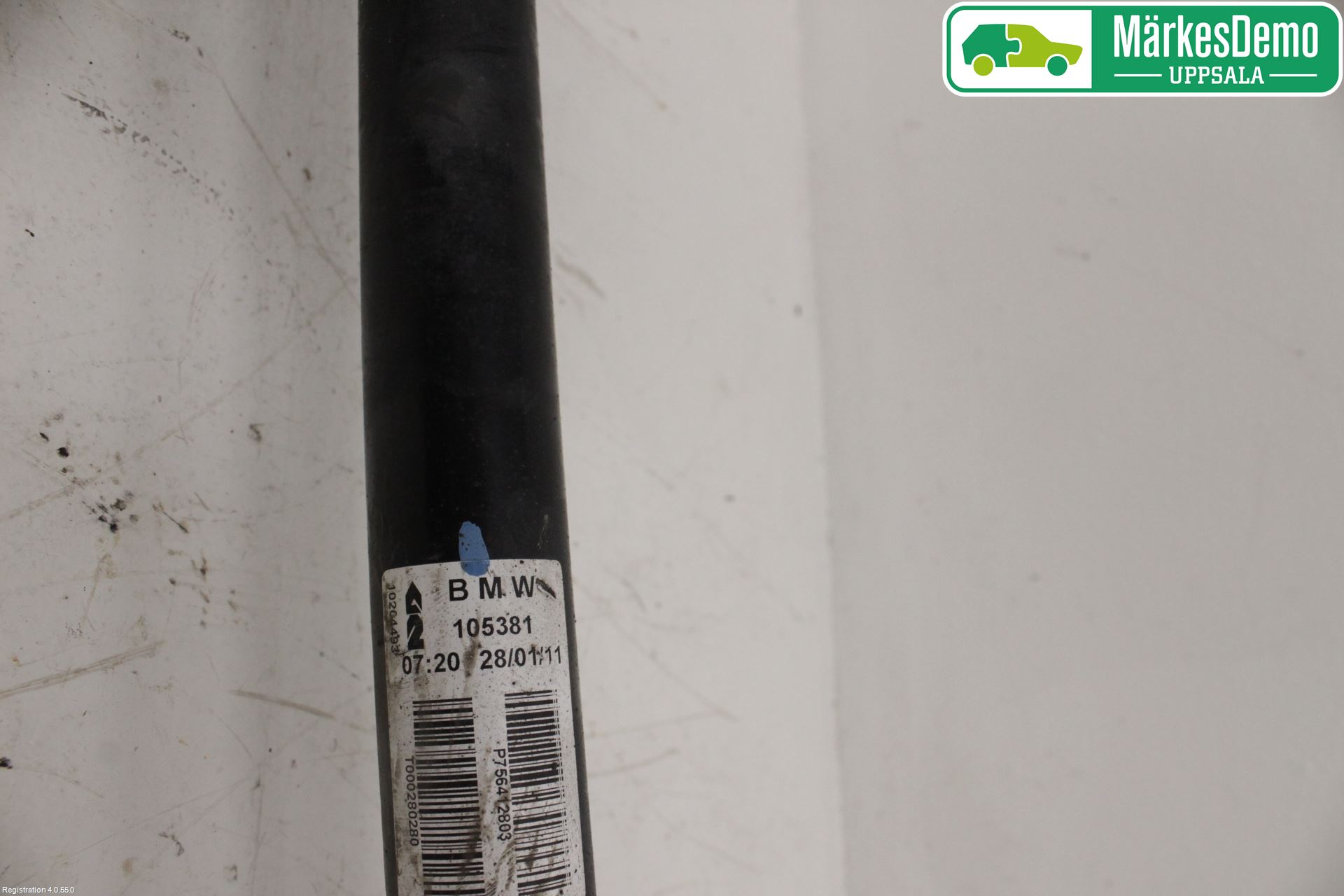 BMW X6 E71/E72   08-14 Drivaxel Bak Vä-Hö