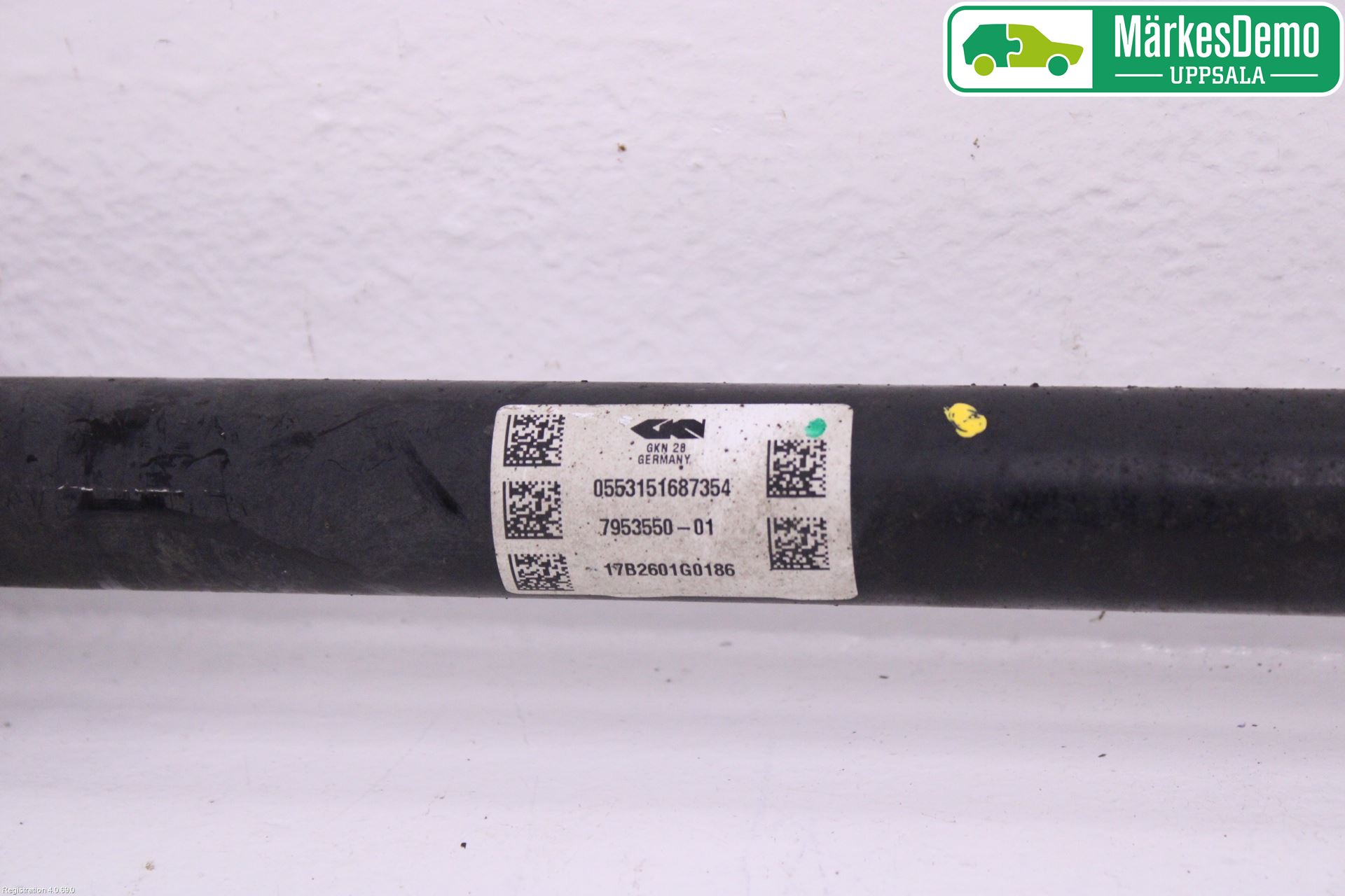 BMW X3 G01 18- Drivaxel Bak Höger