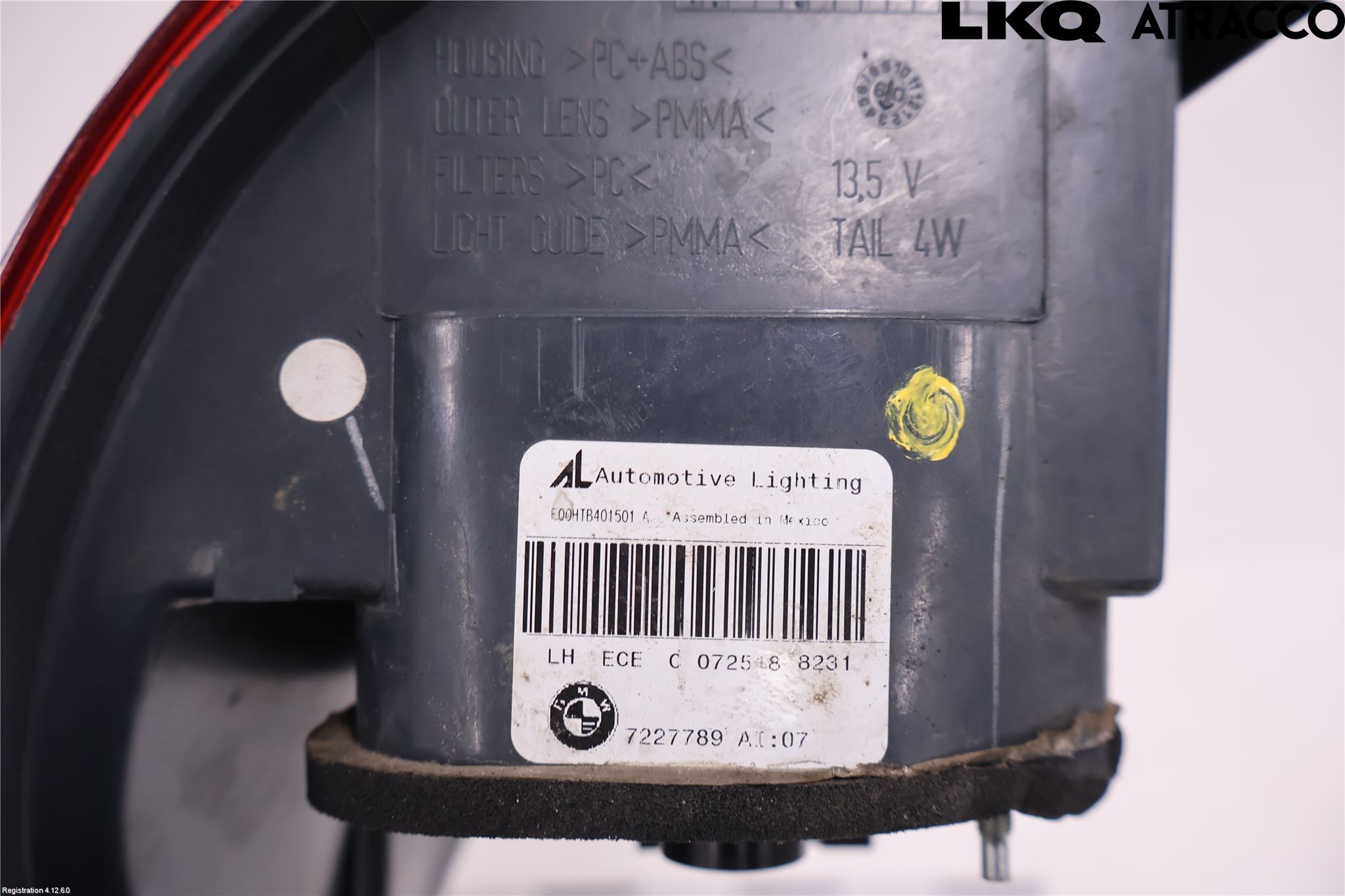 BMW X5 E70 07-13 Bakljus Vänster