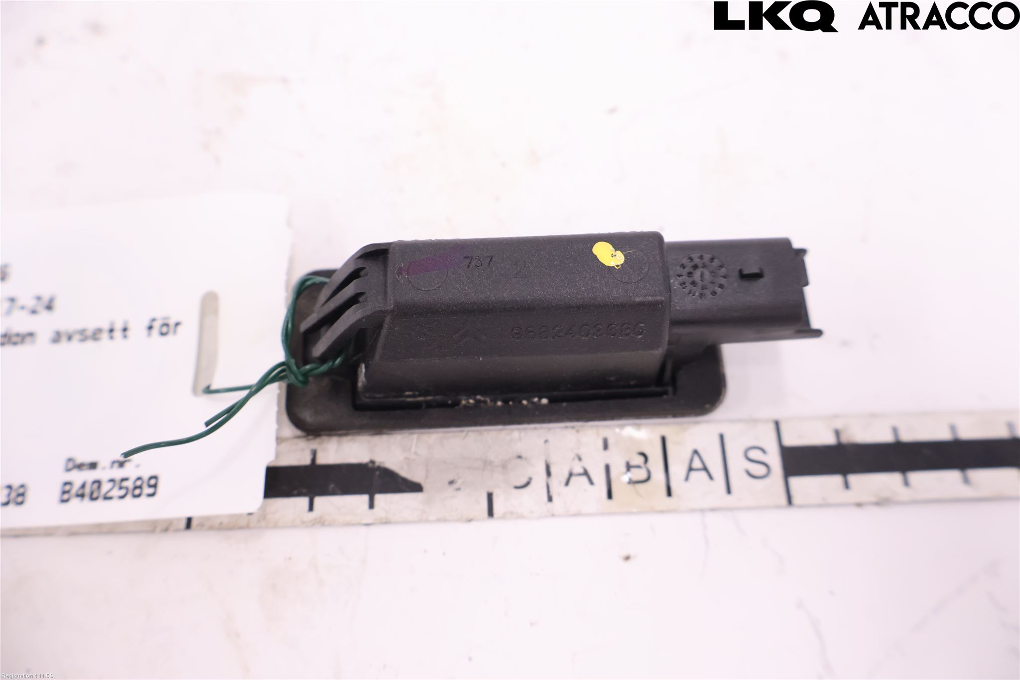 Peugeot 3008 17-24 Skylt Belysning