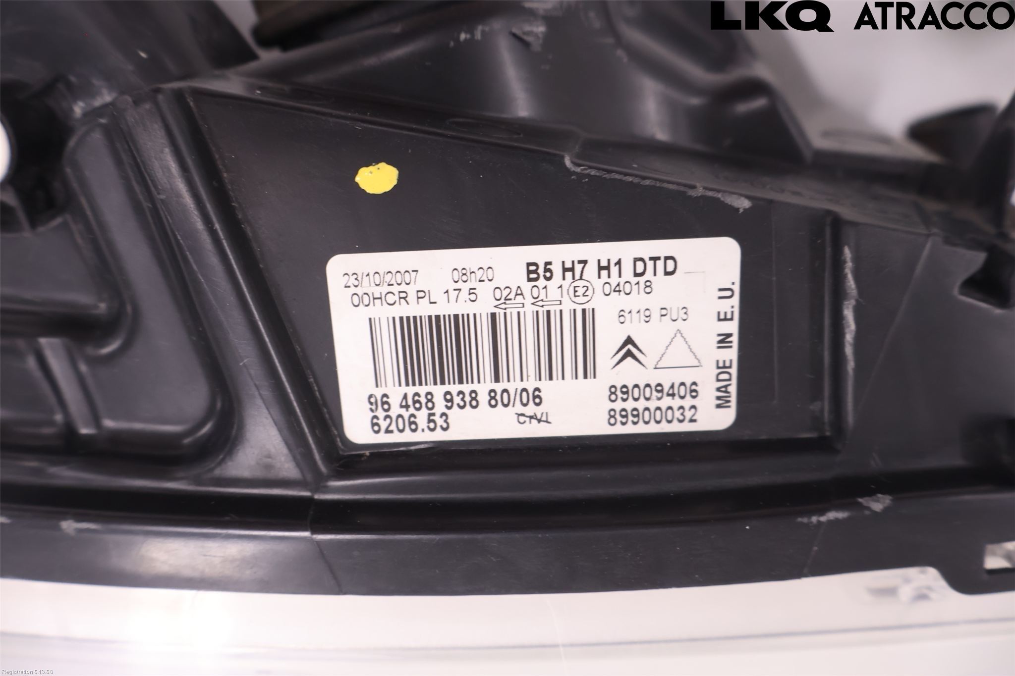 Citroen C4 I   05-10 Strålkastare Höger