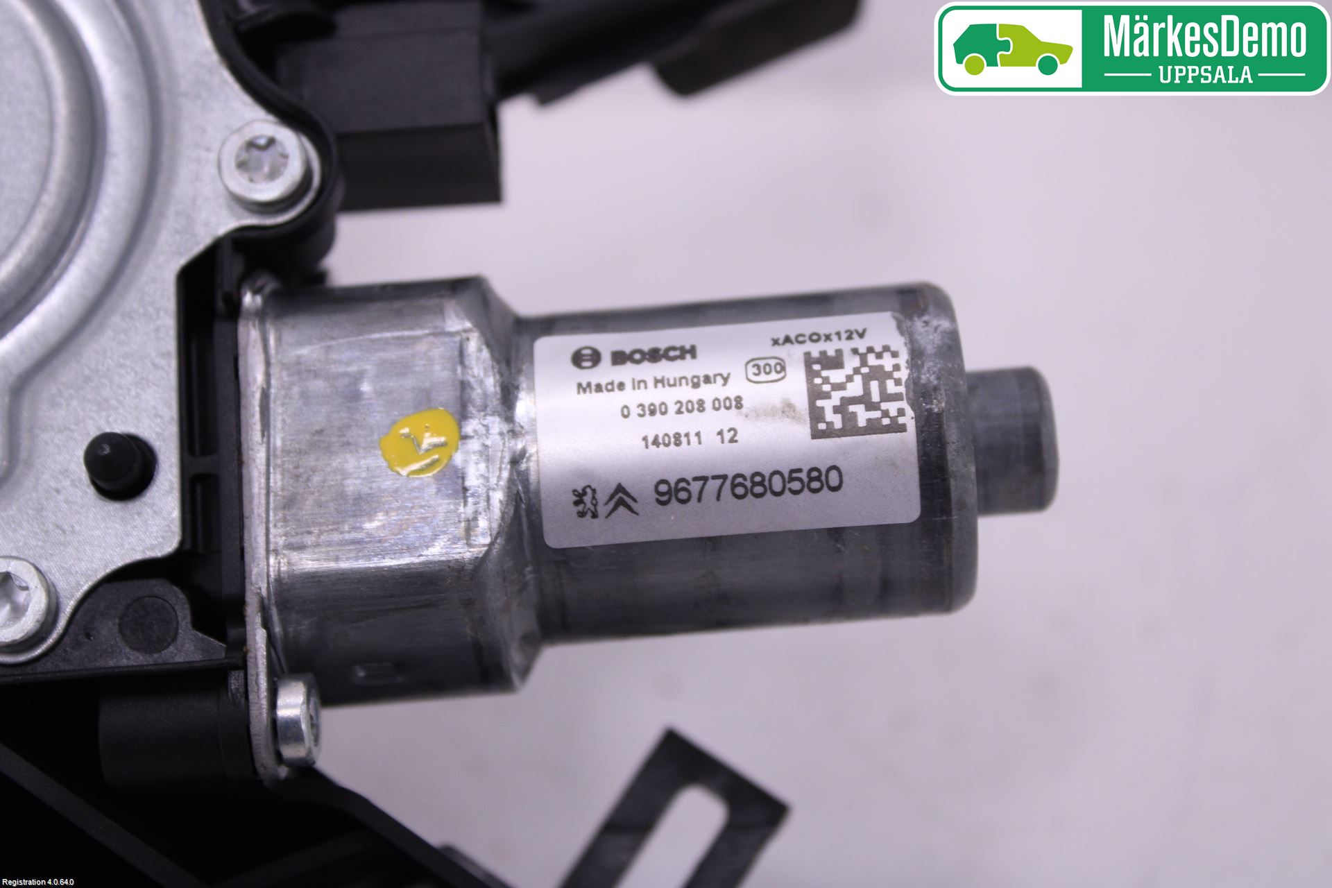 Peugeot 308 14-21 Torkarmotor Baklucka