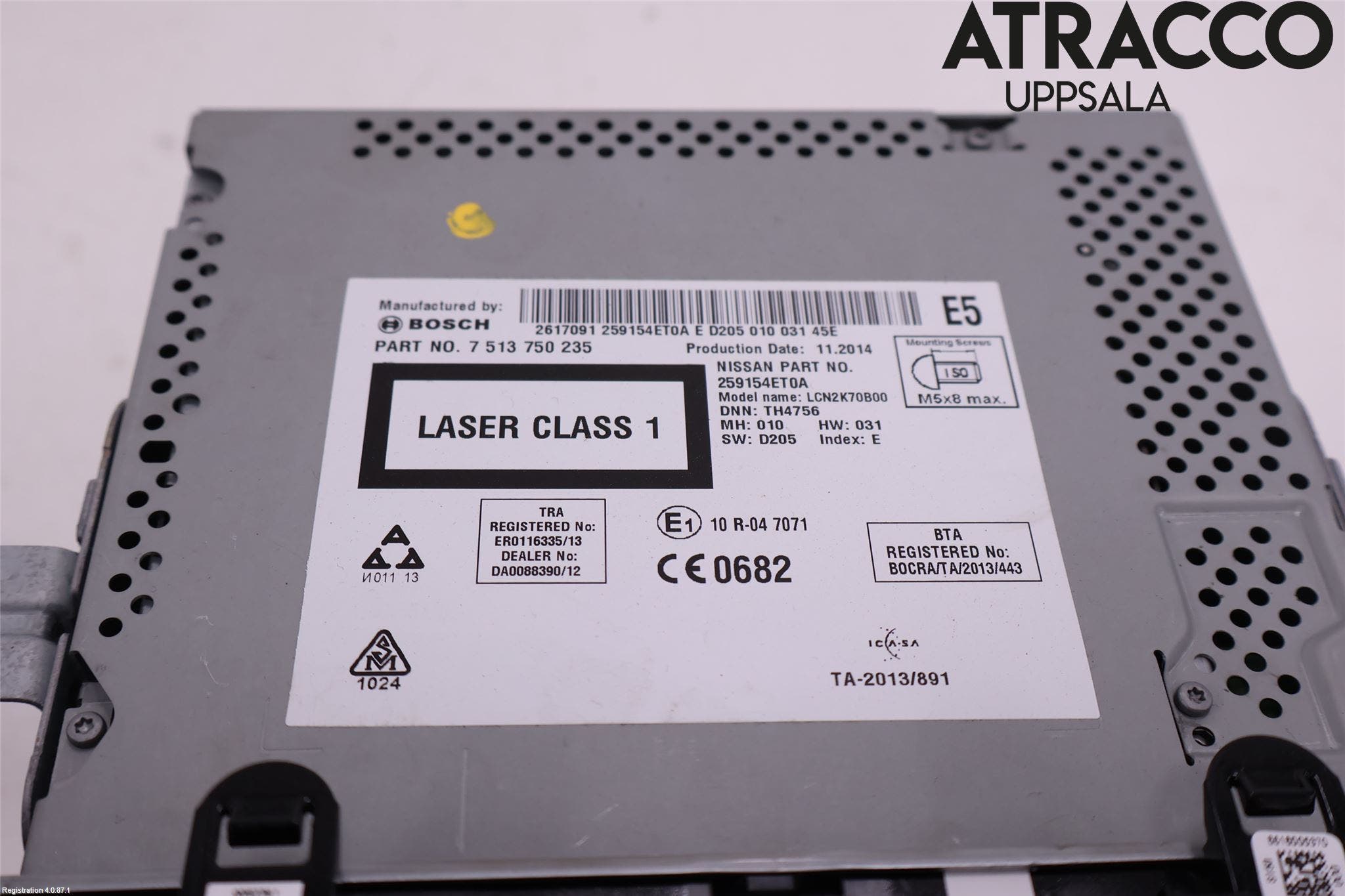 Nissan QASHQAI 14-17 Gps Navigator