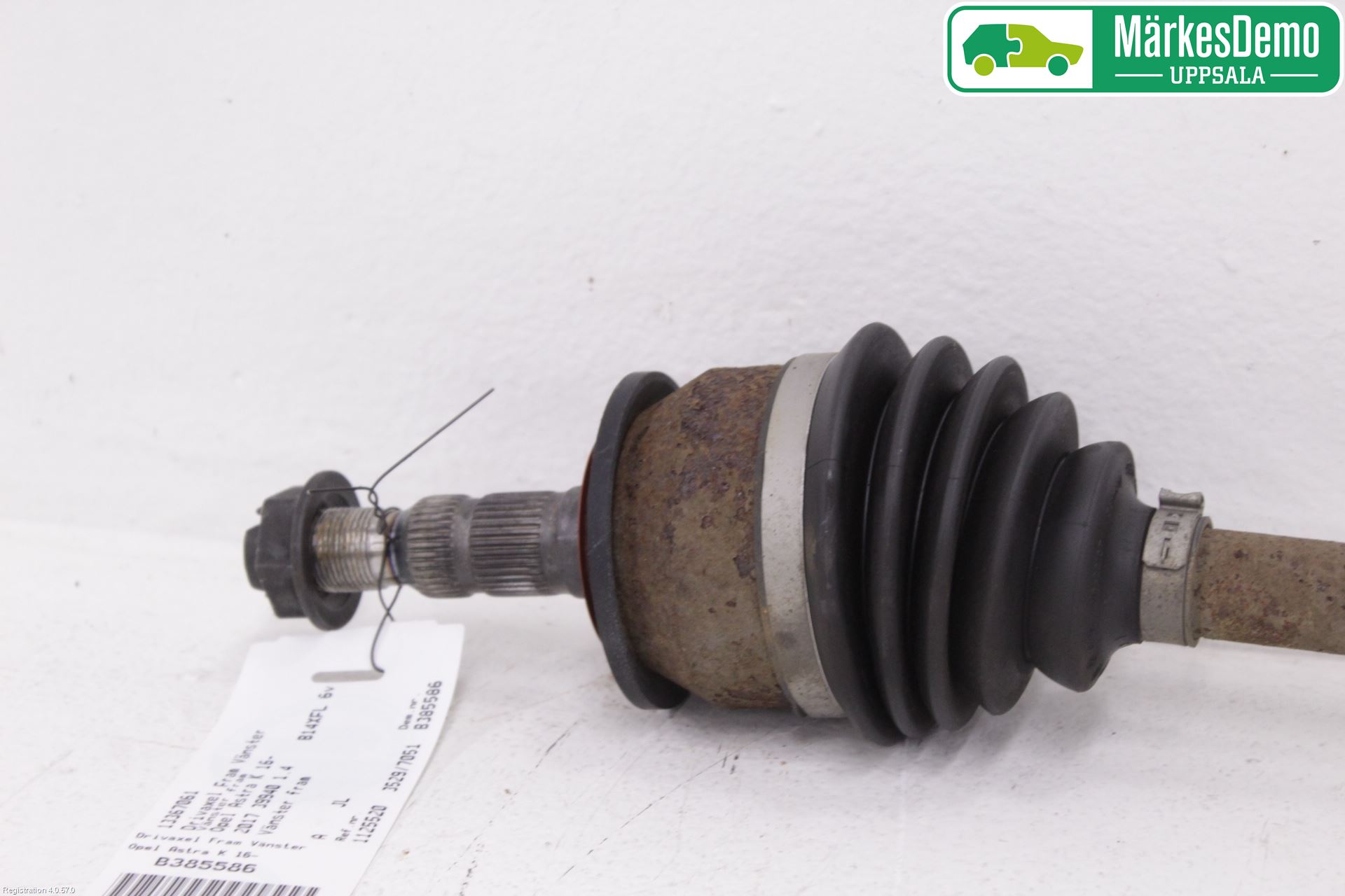 Opel ASTRA K 16-22 Drivaxel Fram Vänster