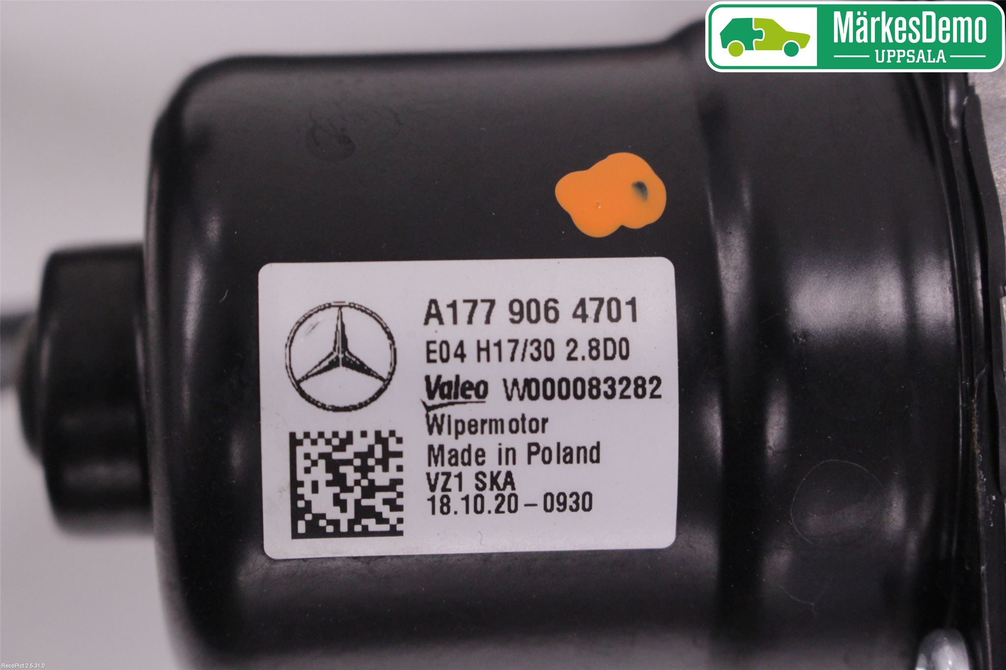 Mercedes-Benz MB A-KLASS (W177) 18- Torkarmotor Vindruta