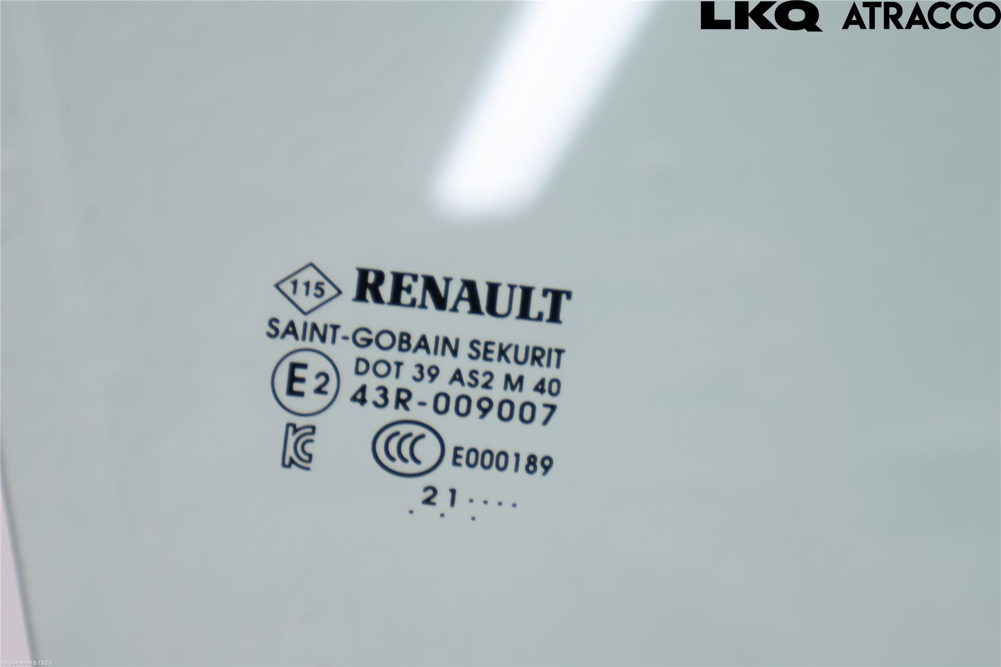 Renault ZOE/E-TECH 13- Dörruta Fram Höger