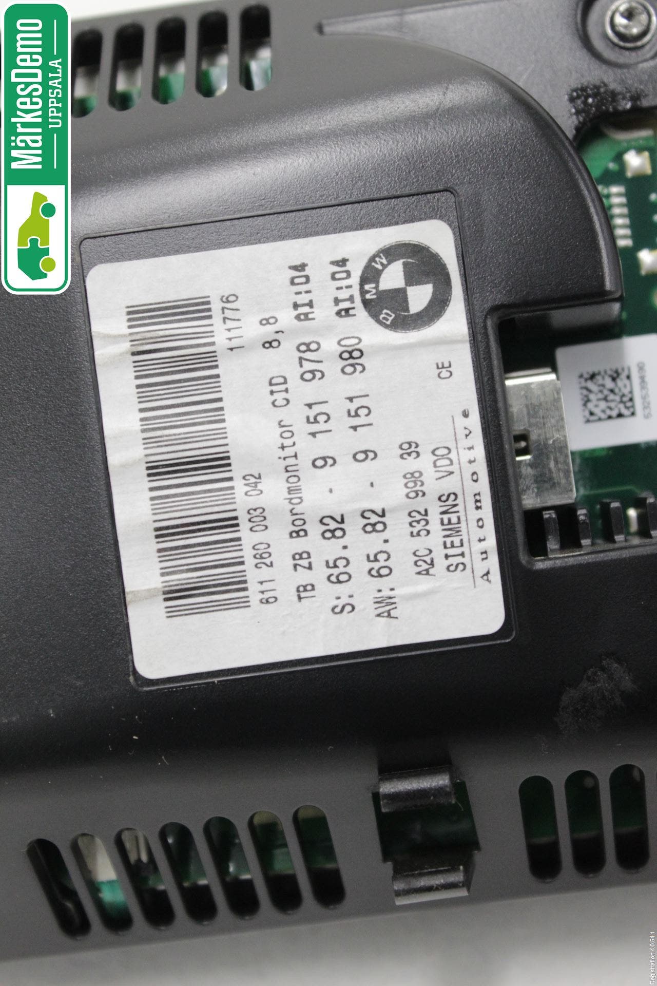 BMW 5 E60/61 Sed/Tou 02-10 Bildskärm