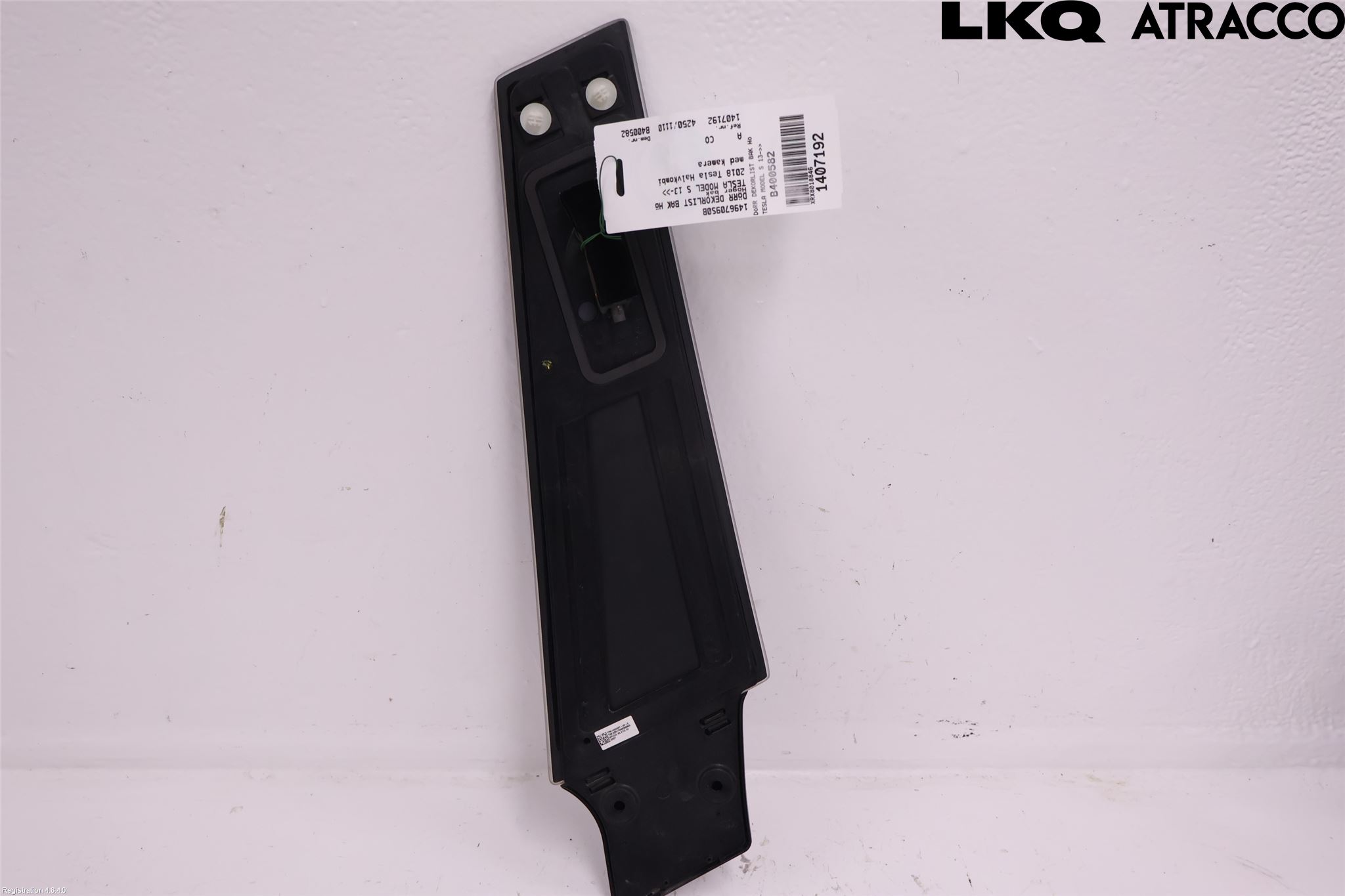 Tesla MODEL S 13- Dörr Dekorlist Bak Hö