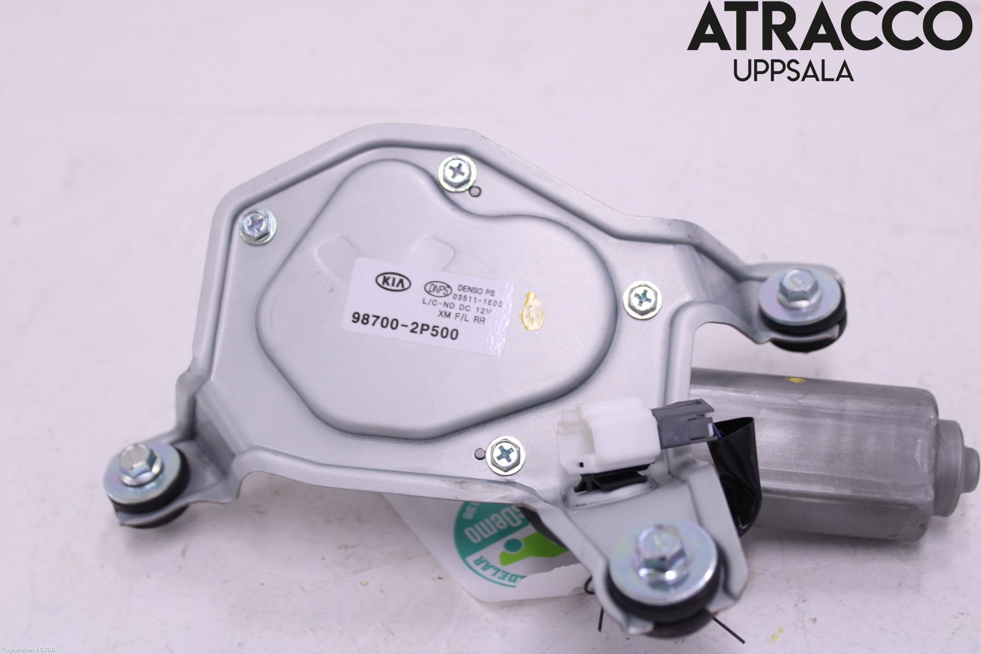 Kia SORENTO 10-14 Torkarmotor Baklucka