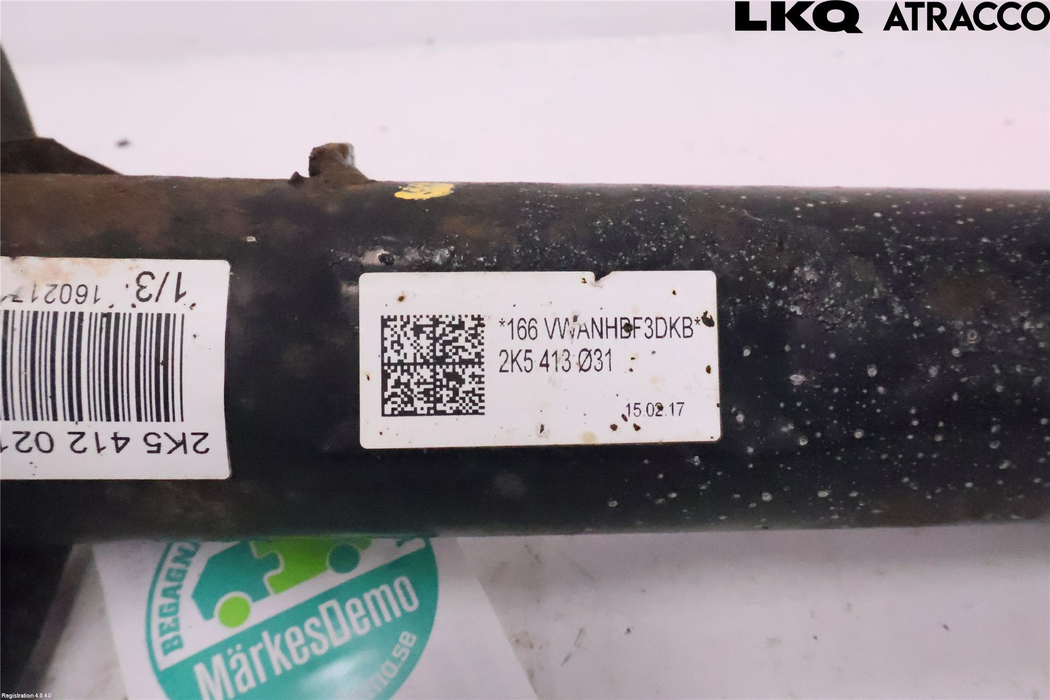 Volkswagen VW CADDY 16-20 Fjäderben Fram Vänster