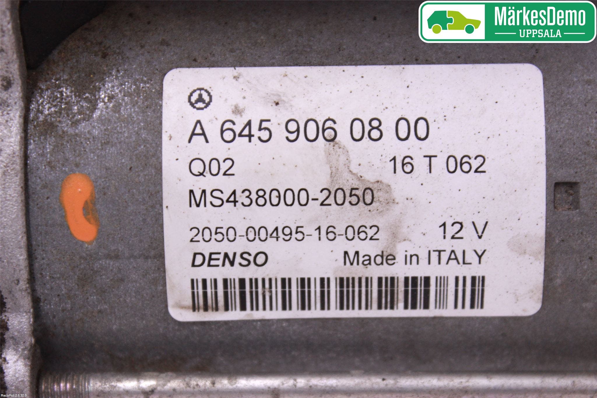 Mercedes-Benz MB A-KLASS (W176) 13-18 Startmotor Diesel