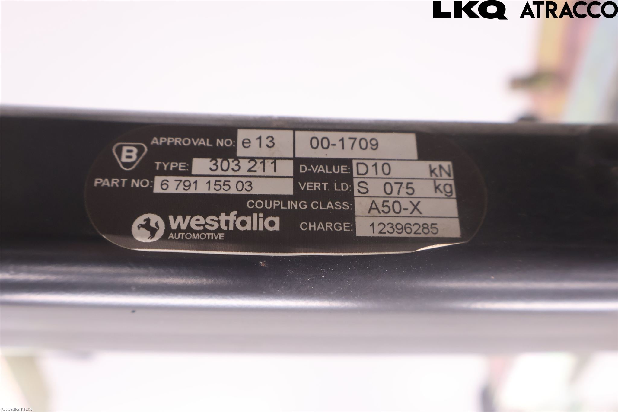 BMW 3 E90/91 SED/TOU 05-12 Dragkrok