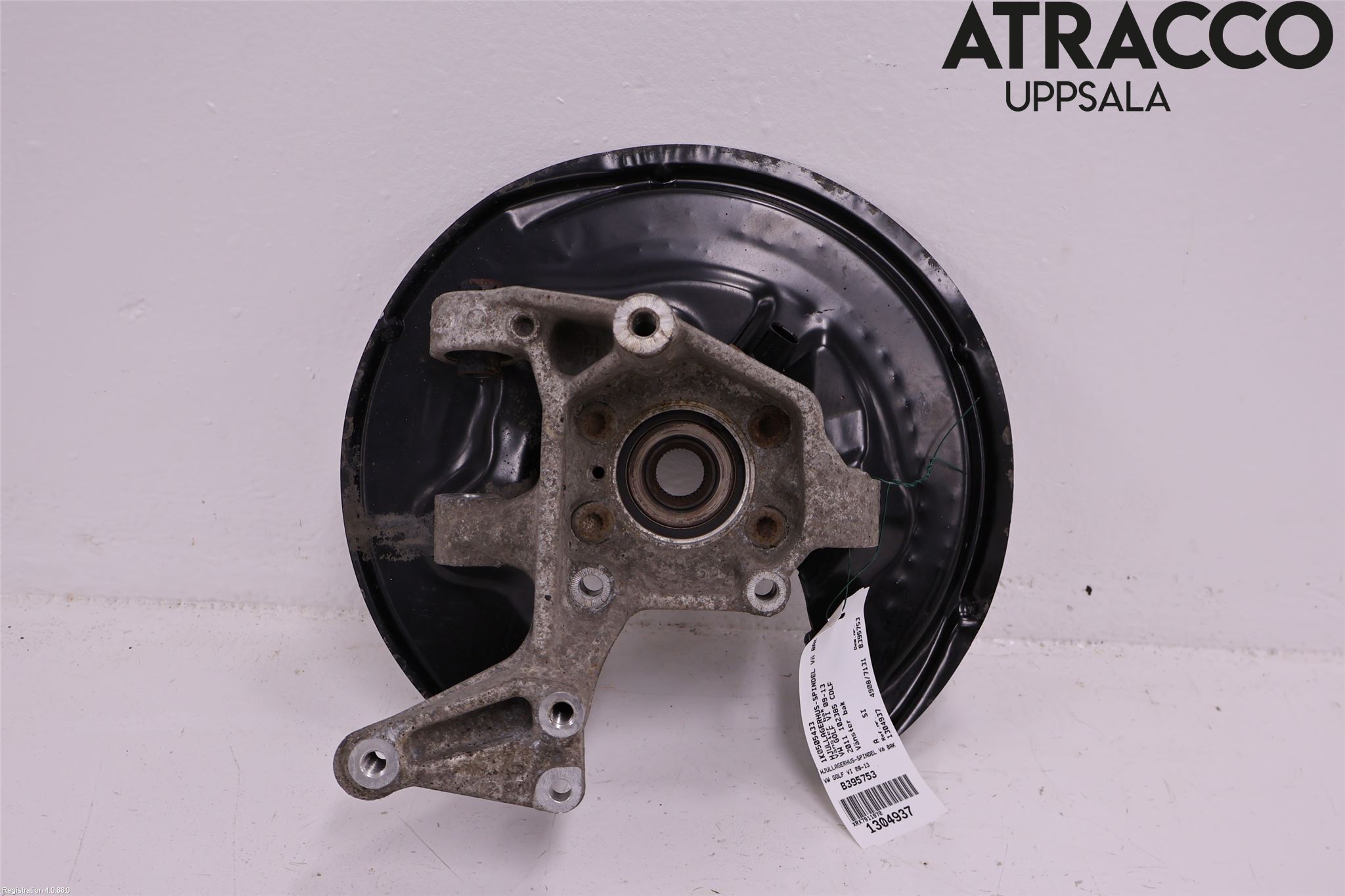 Volkswagen VW GOLF VI 09-13 Hjullagerhus-Spindel Vä B