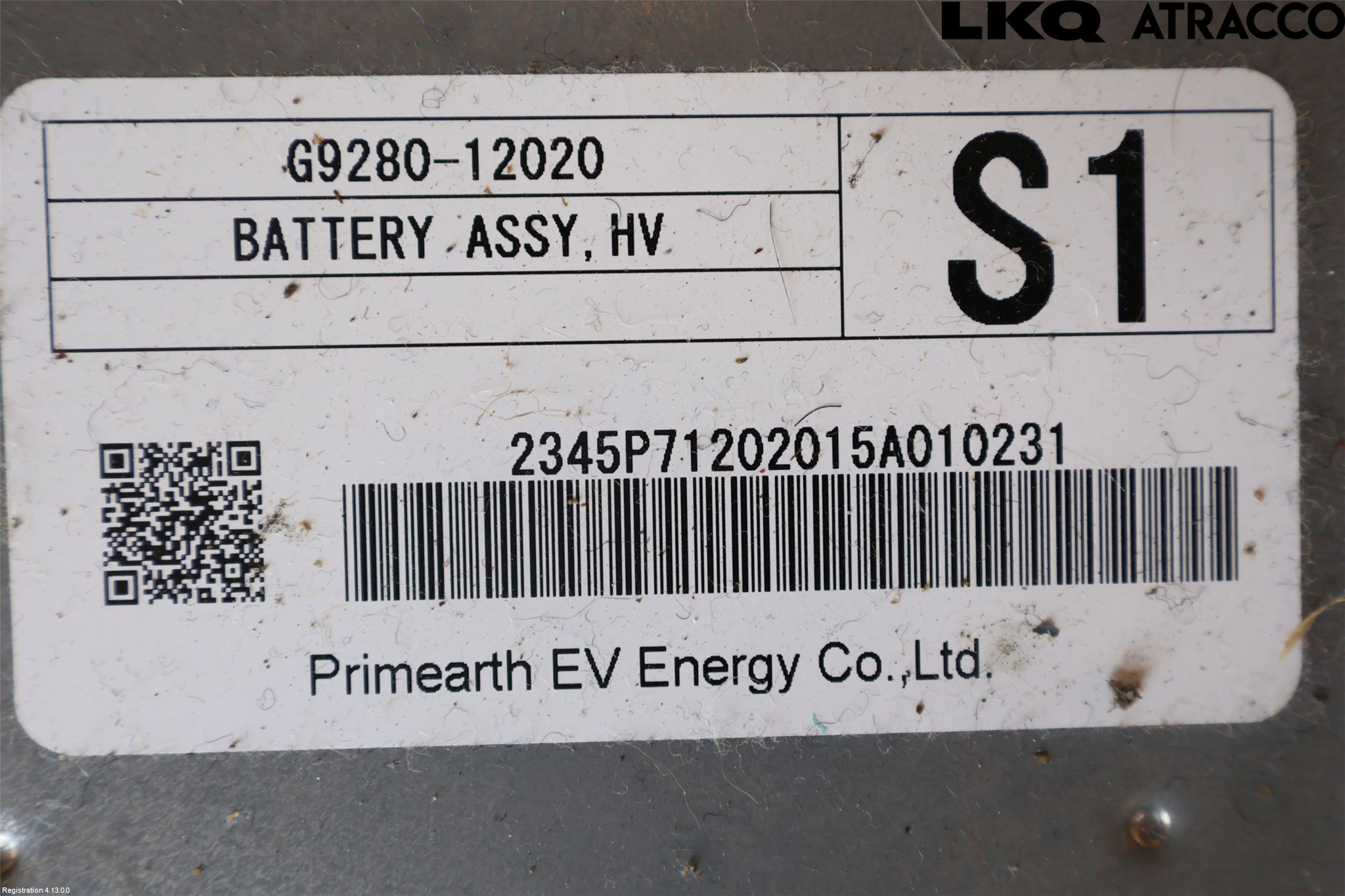 Toyota AURIS 13-19 Batteri Högspänning