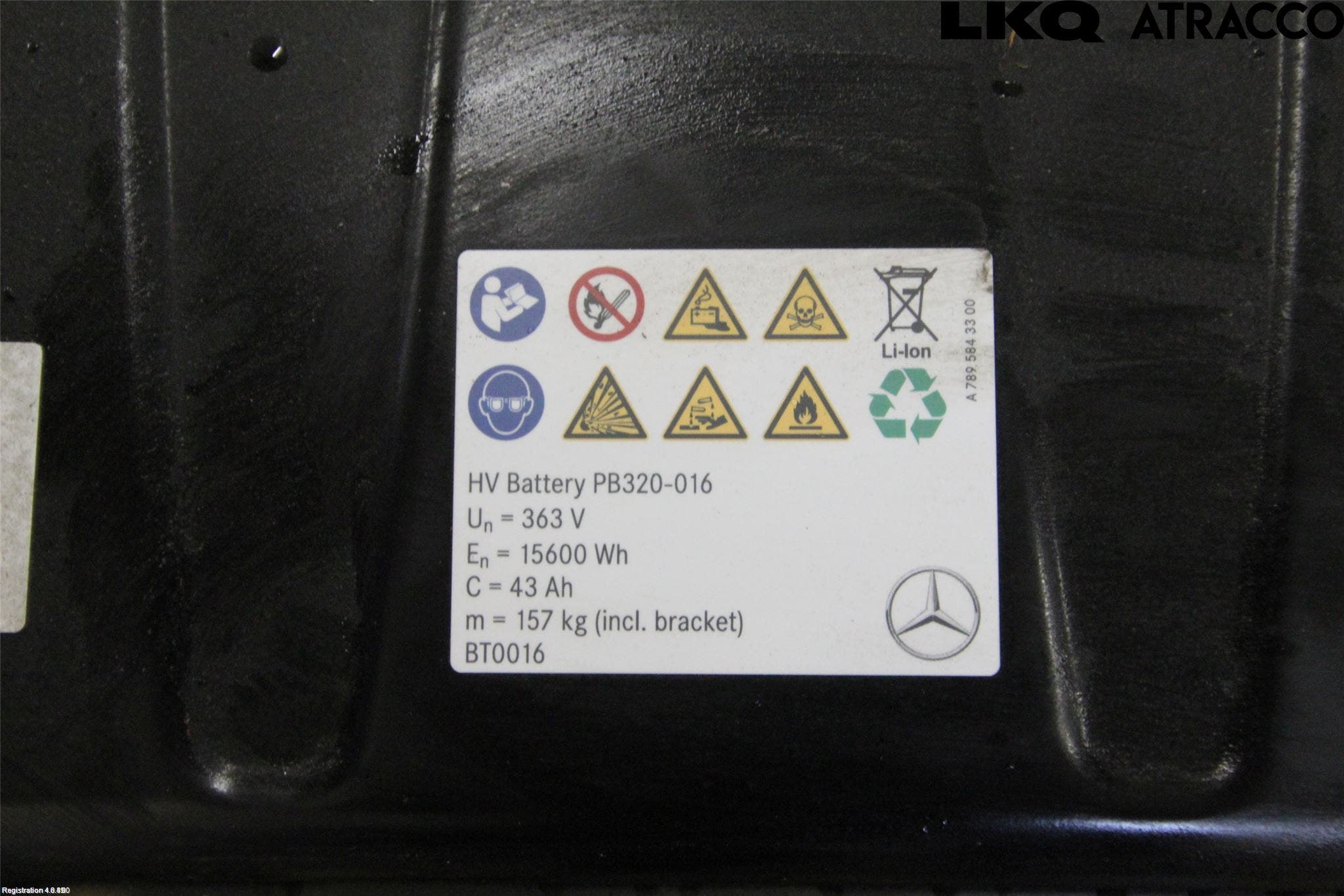 Mercedes-Benz MB A-KLASS (W177) 18- Batteri Högspänning