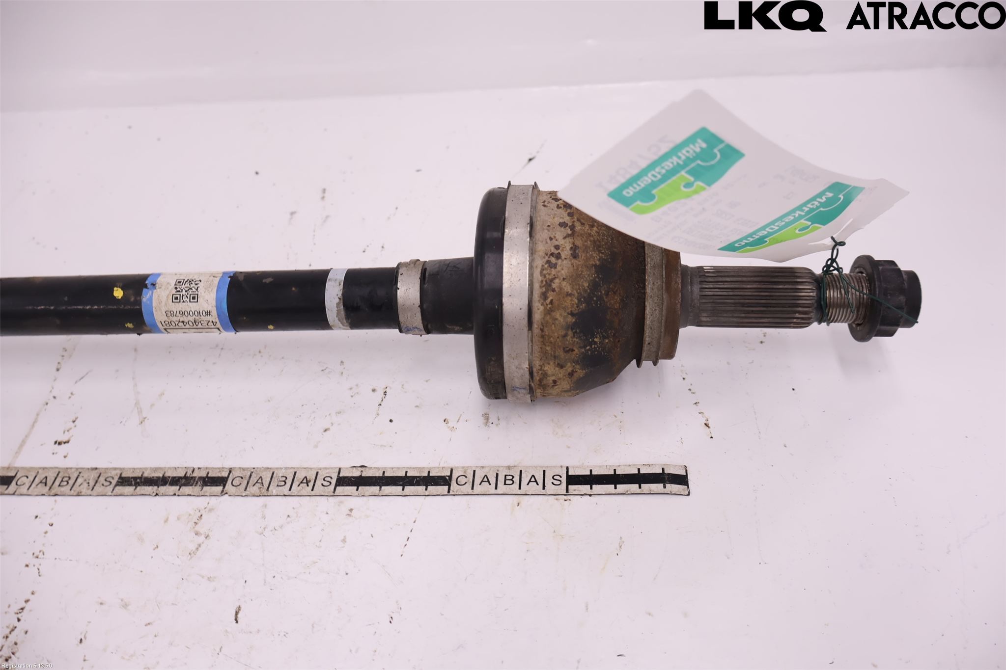 Toyota bZ4X EA10 22- Drivaxel Bak Höger