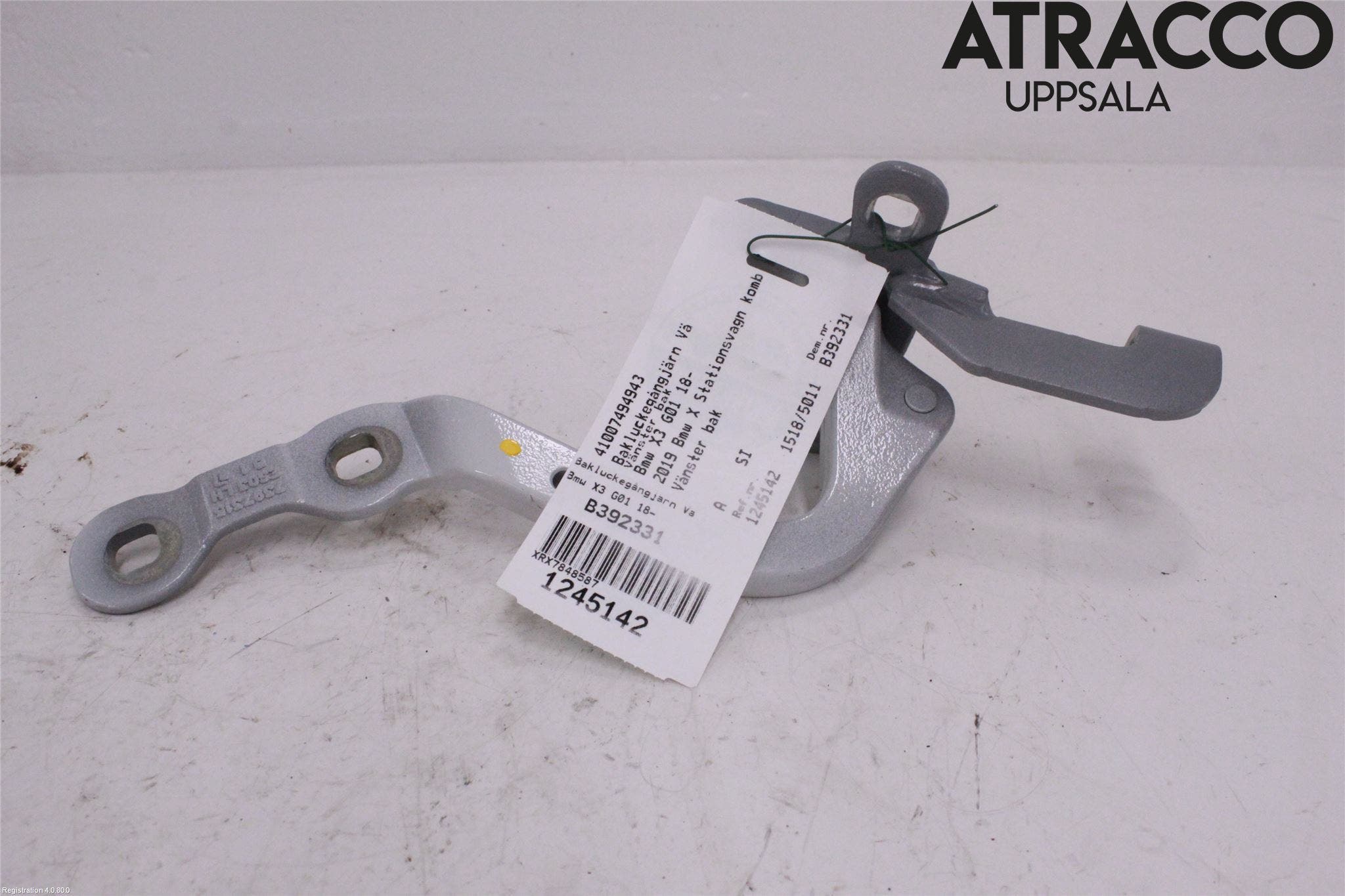 BMW X3 G01 18- Bakluckegångjärn Vä