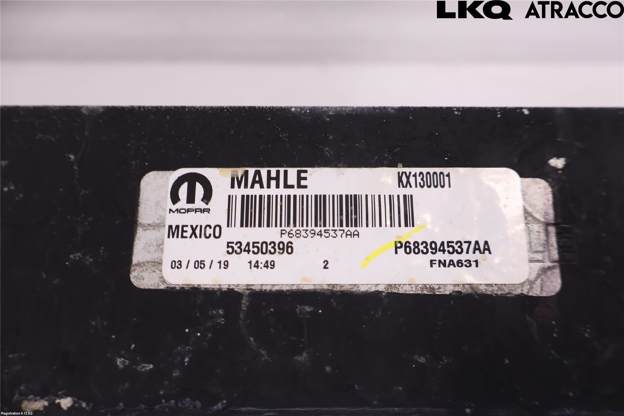 Jeep COMPASS Laddluft-Intercooler Kyl