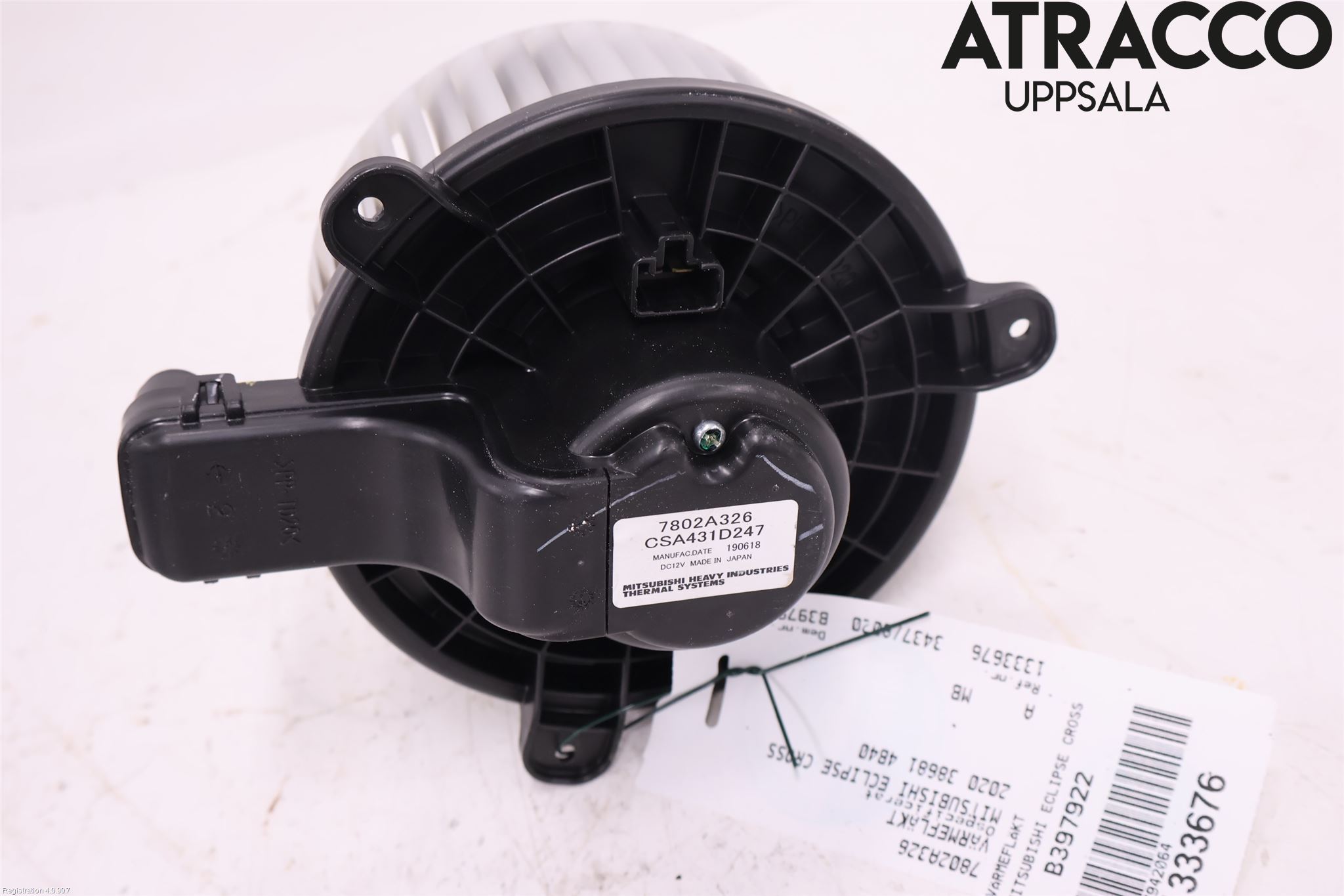 Mitsubishi ECLIPS CROSS Värmefläkt