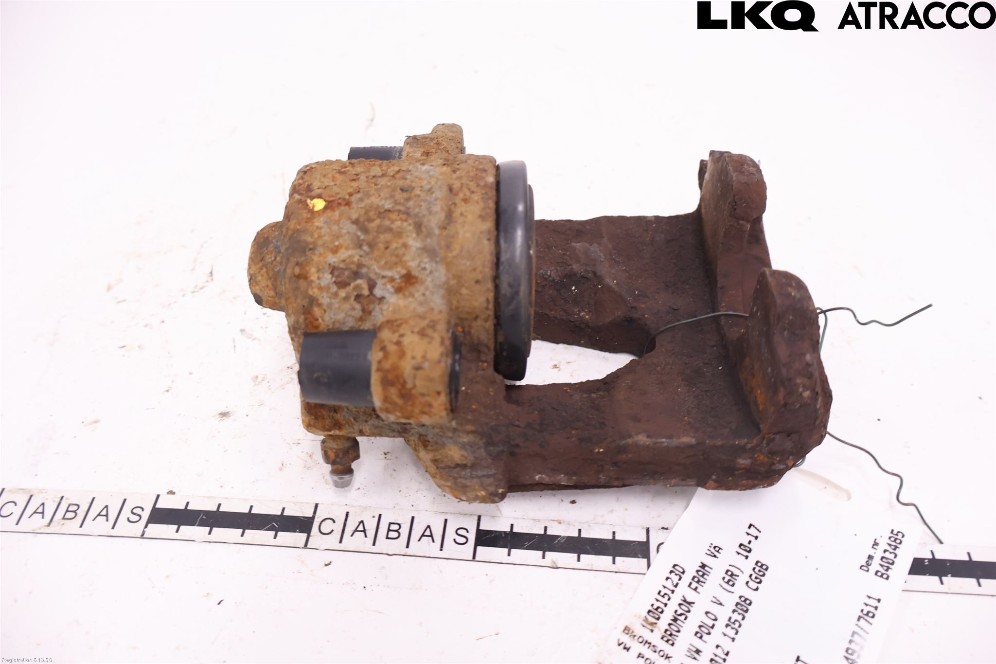 Volkswagen VW POLO 10-17 Bromsok Fram Vänster