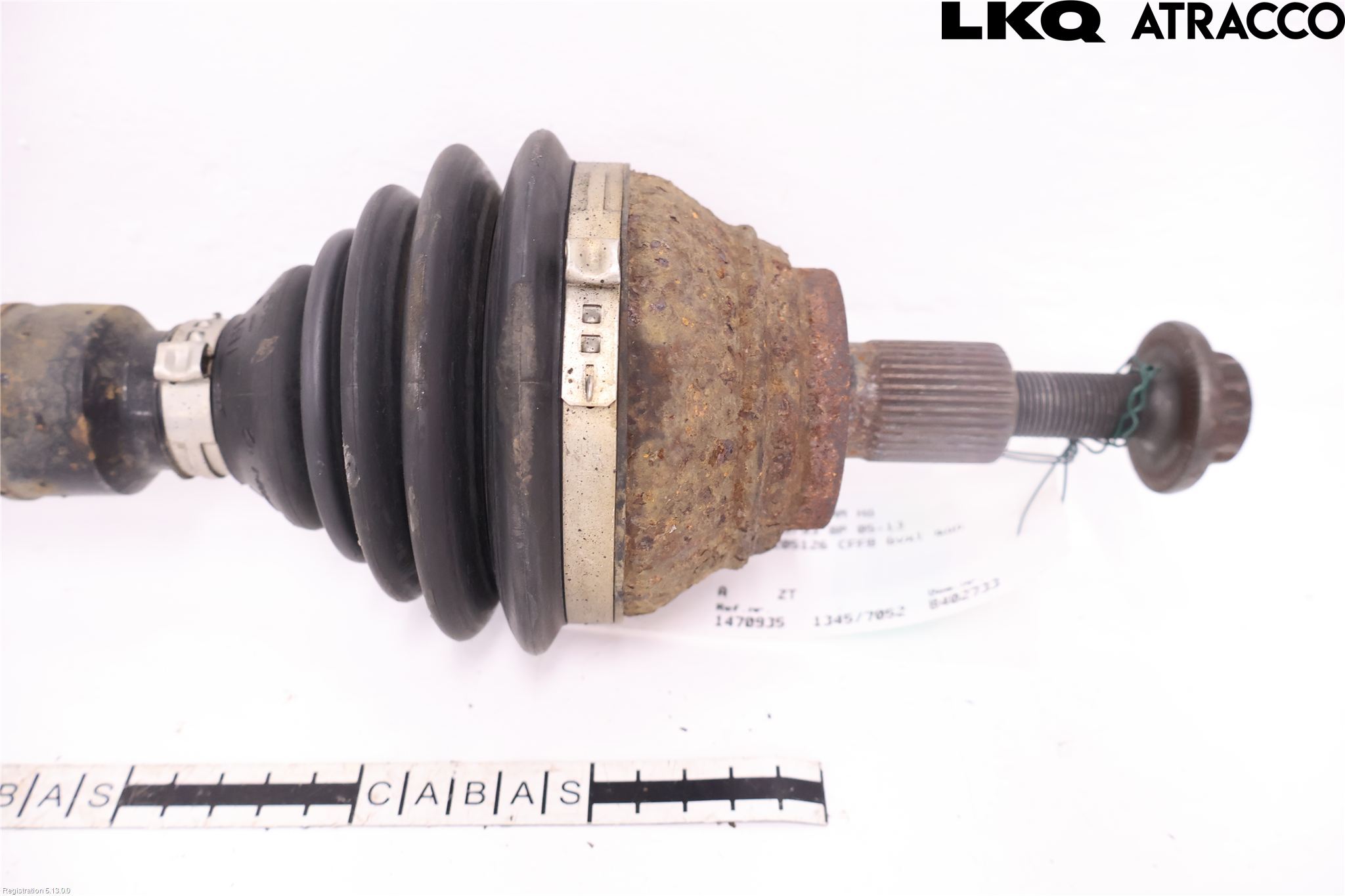 Audi A3/S3 05-13 Drivaxel Fram Höger