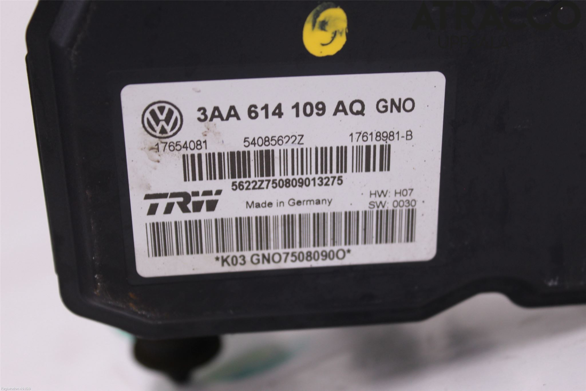 Volkswagen VW PASSAT 11-14 Abs Hydraulaggregat