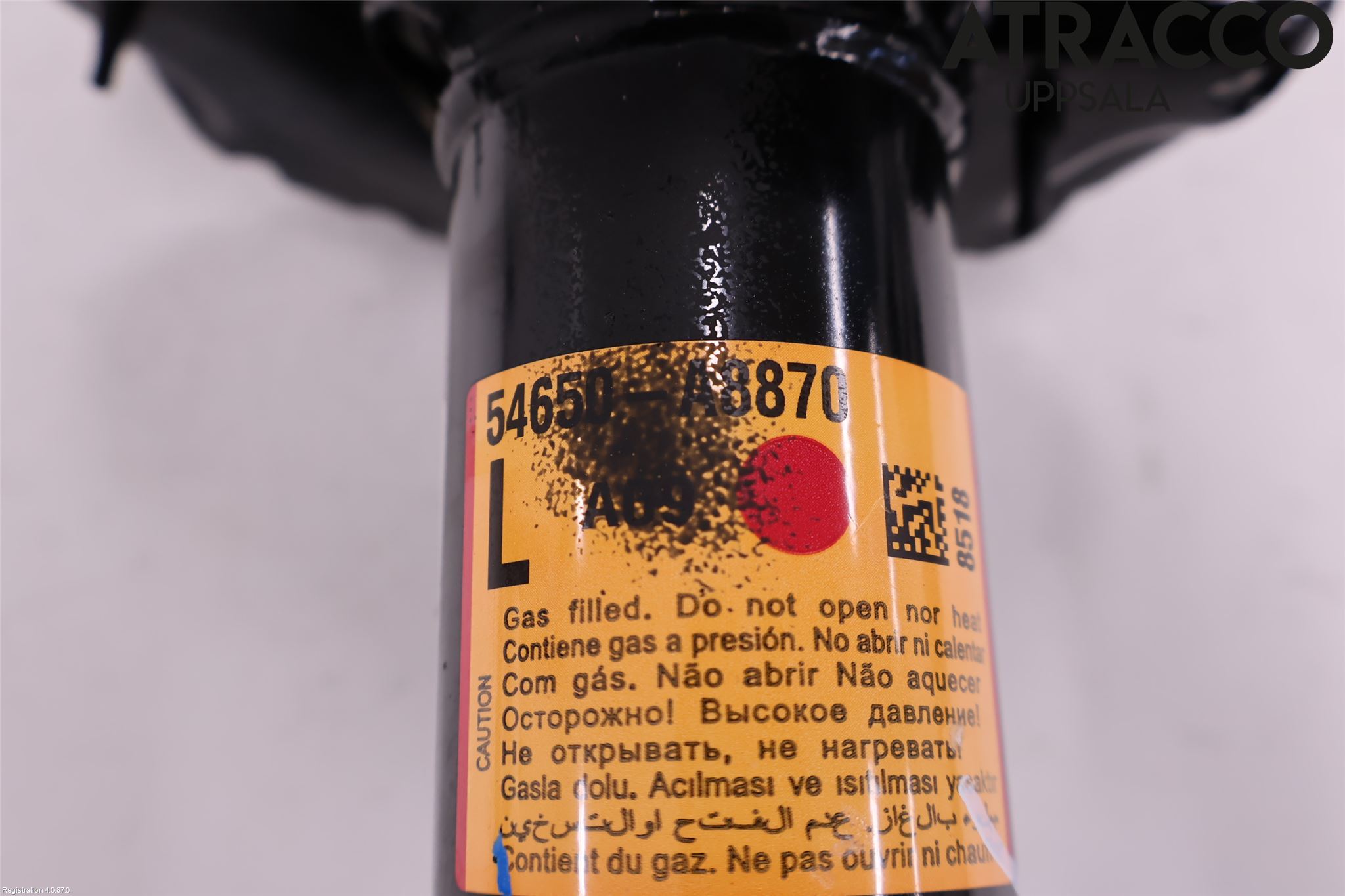 Kia OPTIMA 16-20 Fjäderben Fram Vänster