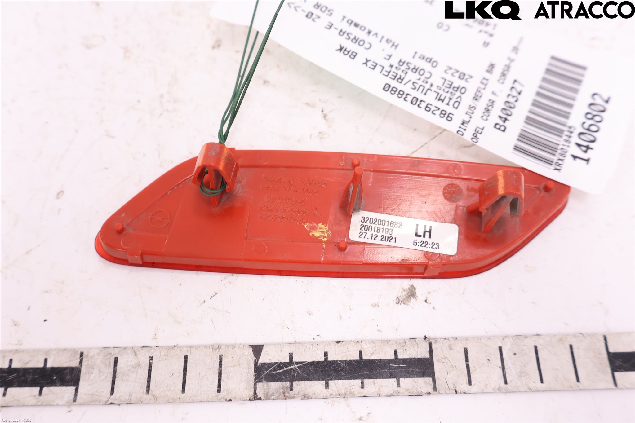 Opel CORSA F, CORSA-E 20- Dimljus/Reflex Bak