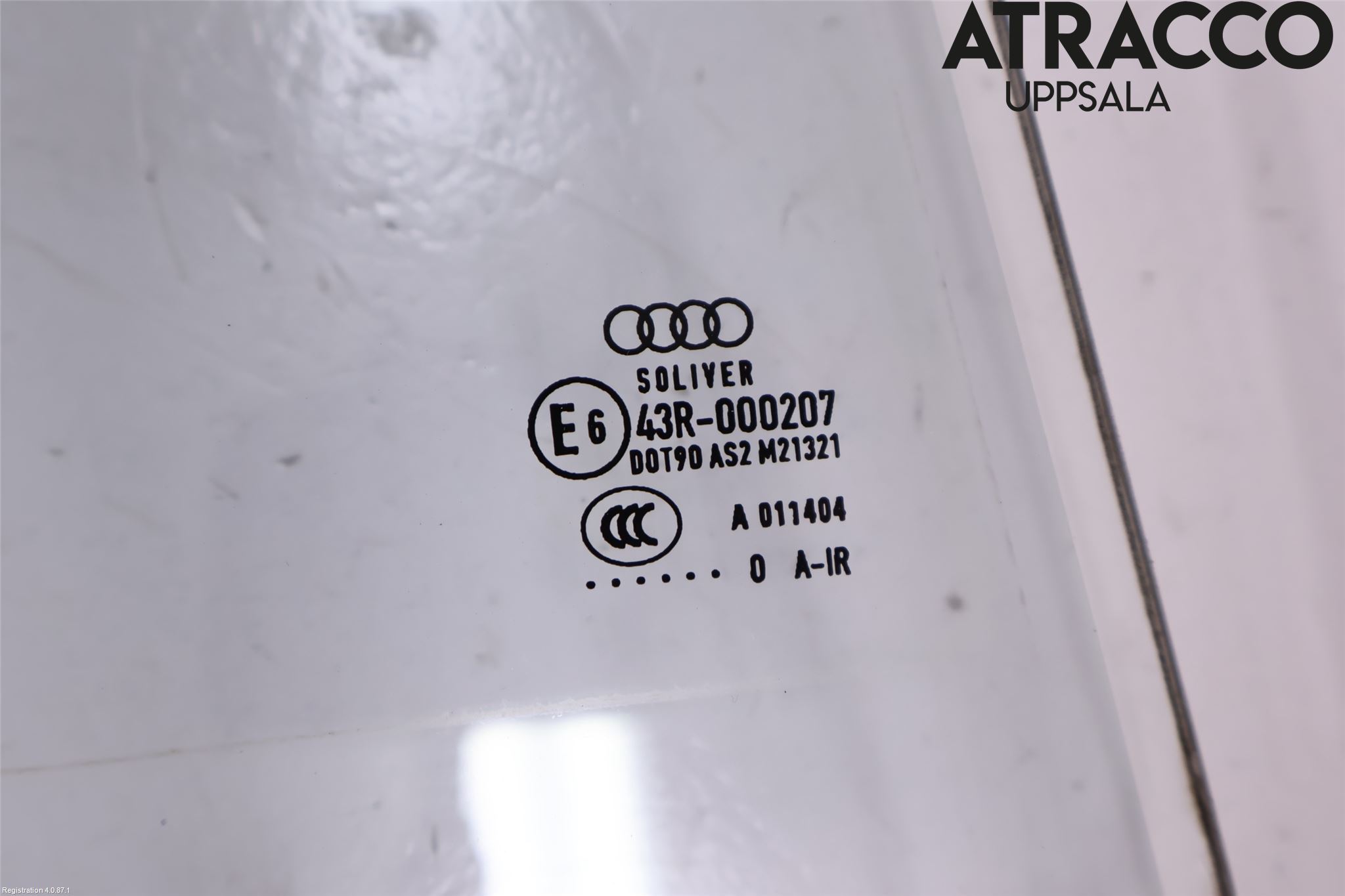 Audi A8/S8 4H 10-17 Dörruta Bak Höger