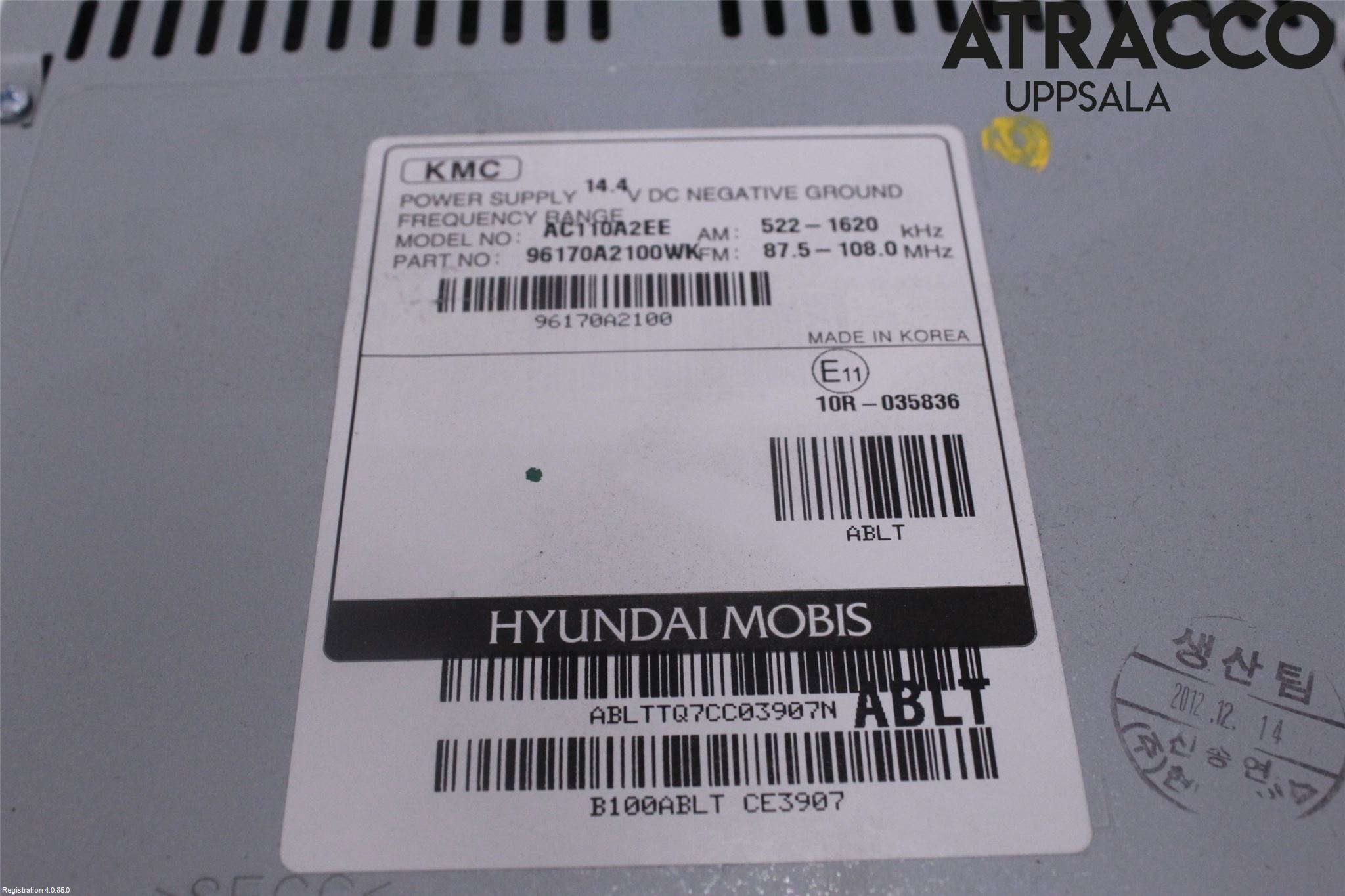 Kia CEED 12-18 Cd Radio - Multimediapanel