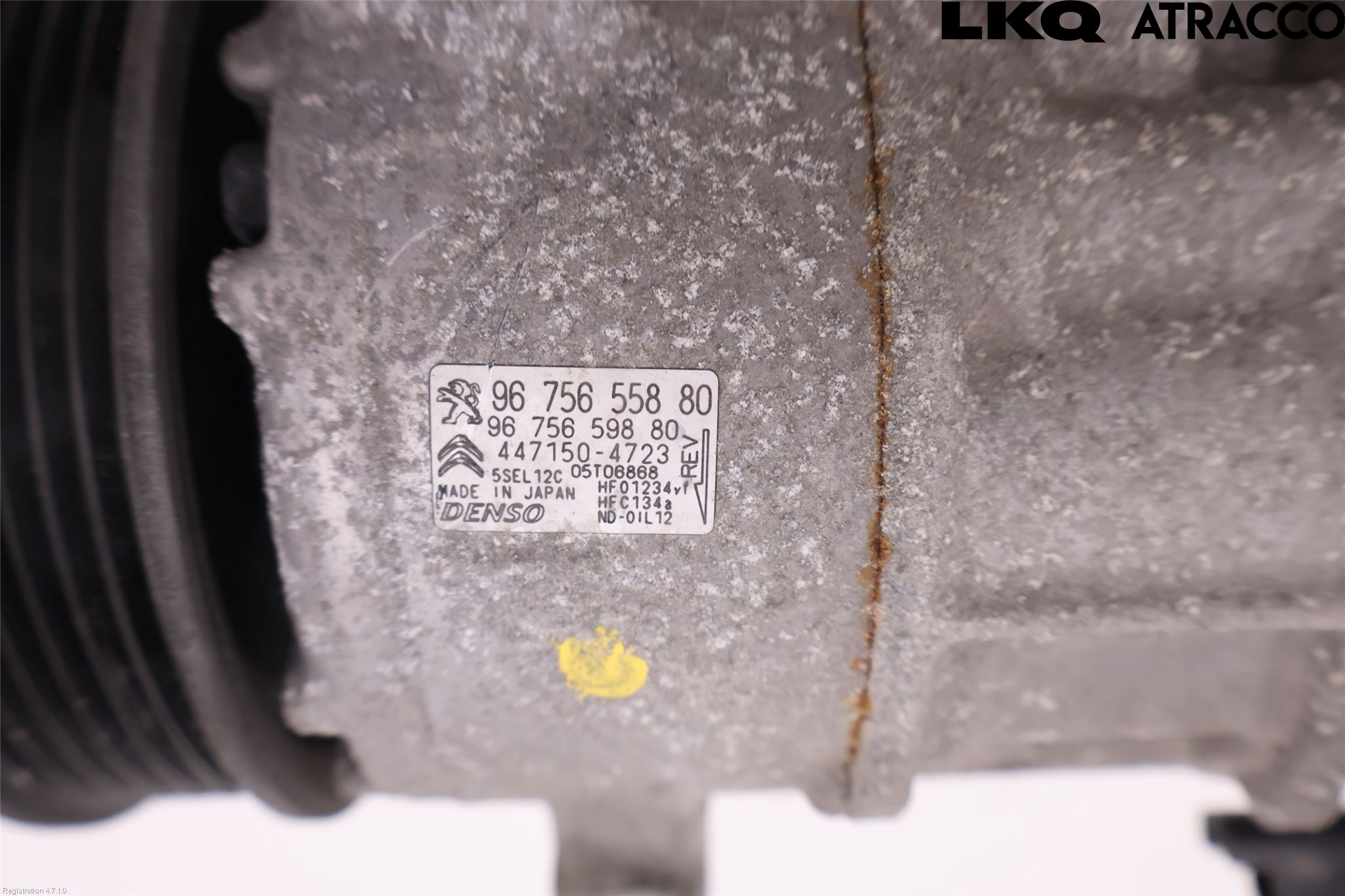 Citroen DS 4 CROSSBACK 16-18 Ac Kompressor