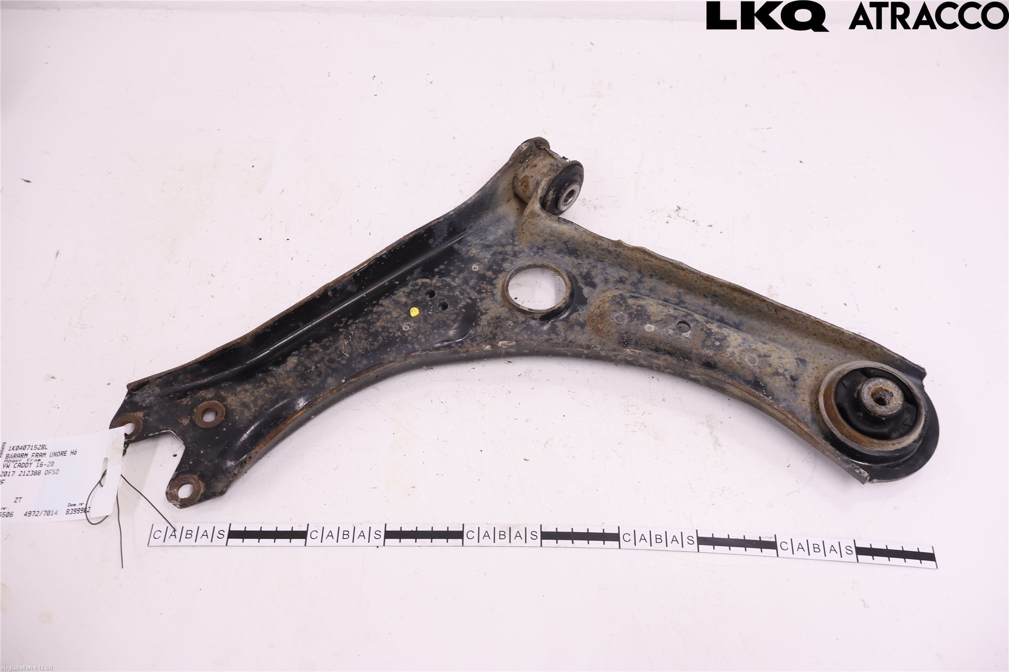 Volkswagen VW CADDY 16-20 Bärarm Fram Undre Hö
