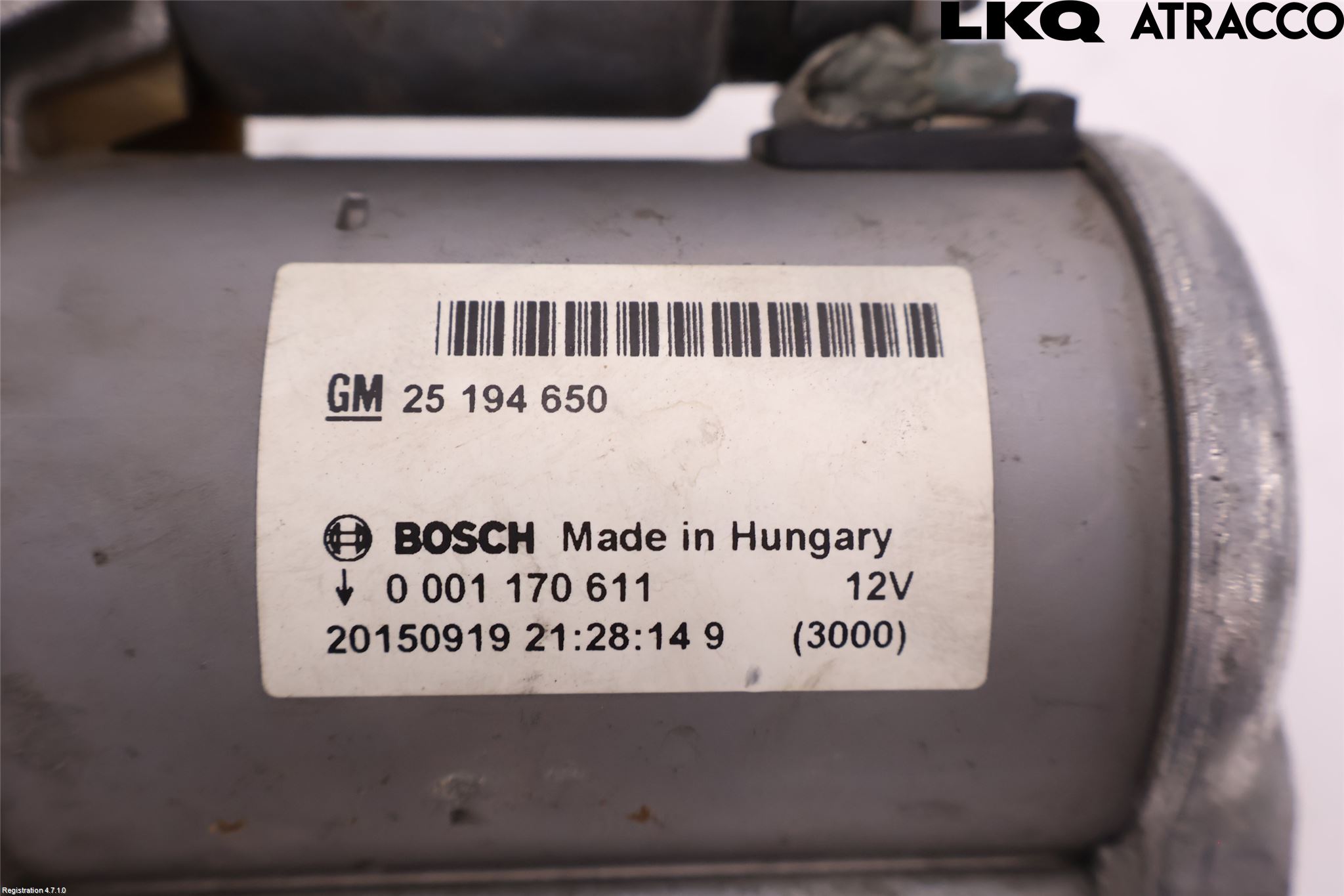 Opel MOKKA 13-20 Startmotor