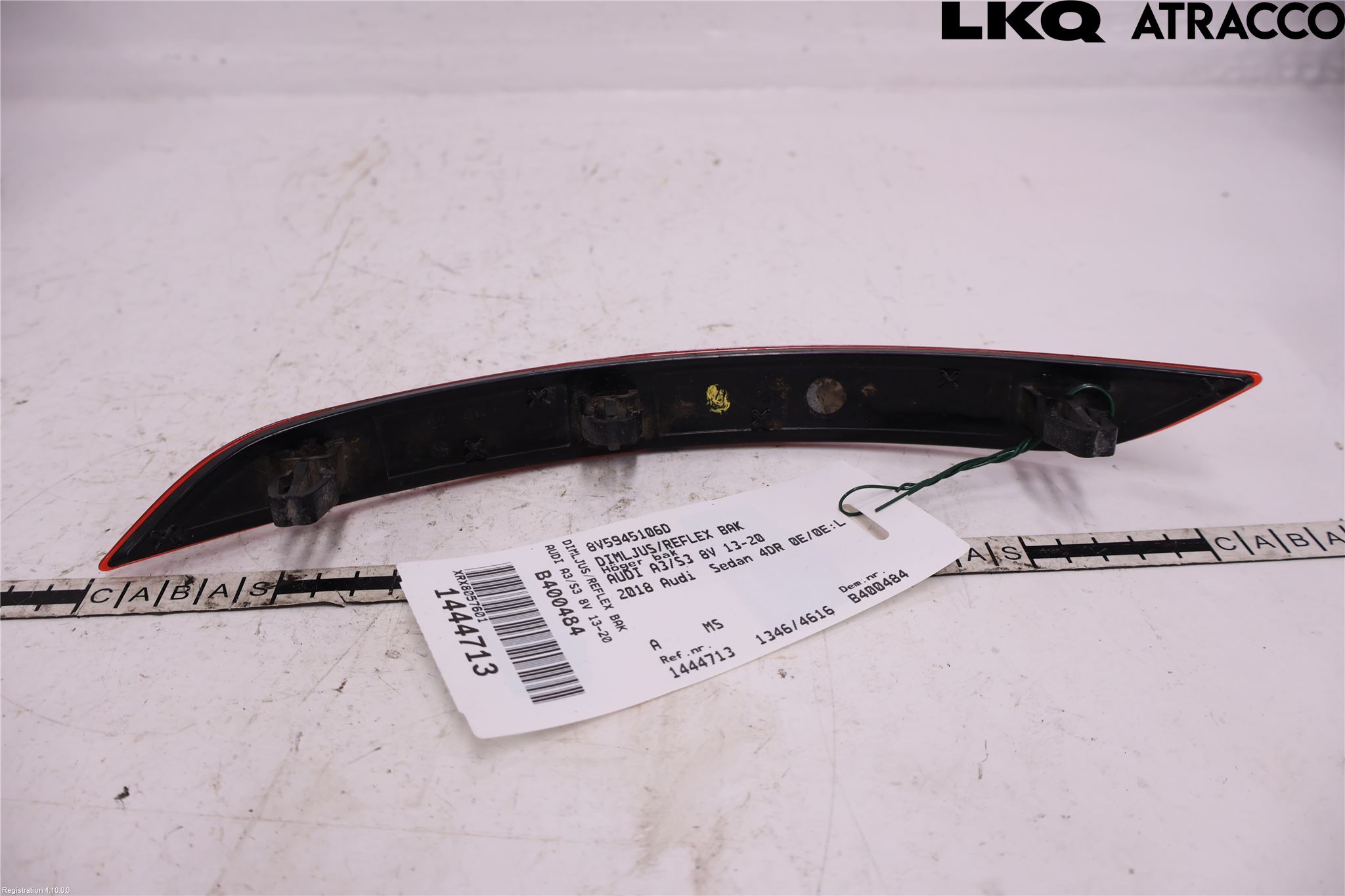 Audi A3/S3 8V 13-20 Dimljus/Reflex Bak