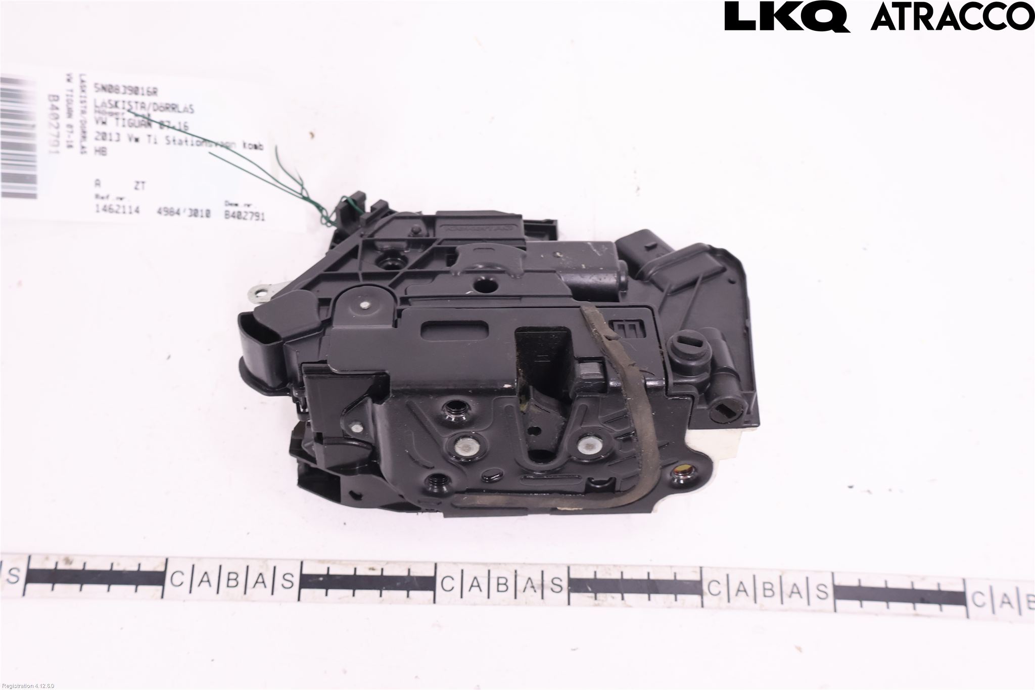 Volkswagen VW TIGUAN 07-16 Låskista-Dörrlås