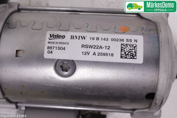 BMW 3 G20/G21/G80/G81 19- Startmotor Diesel