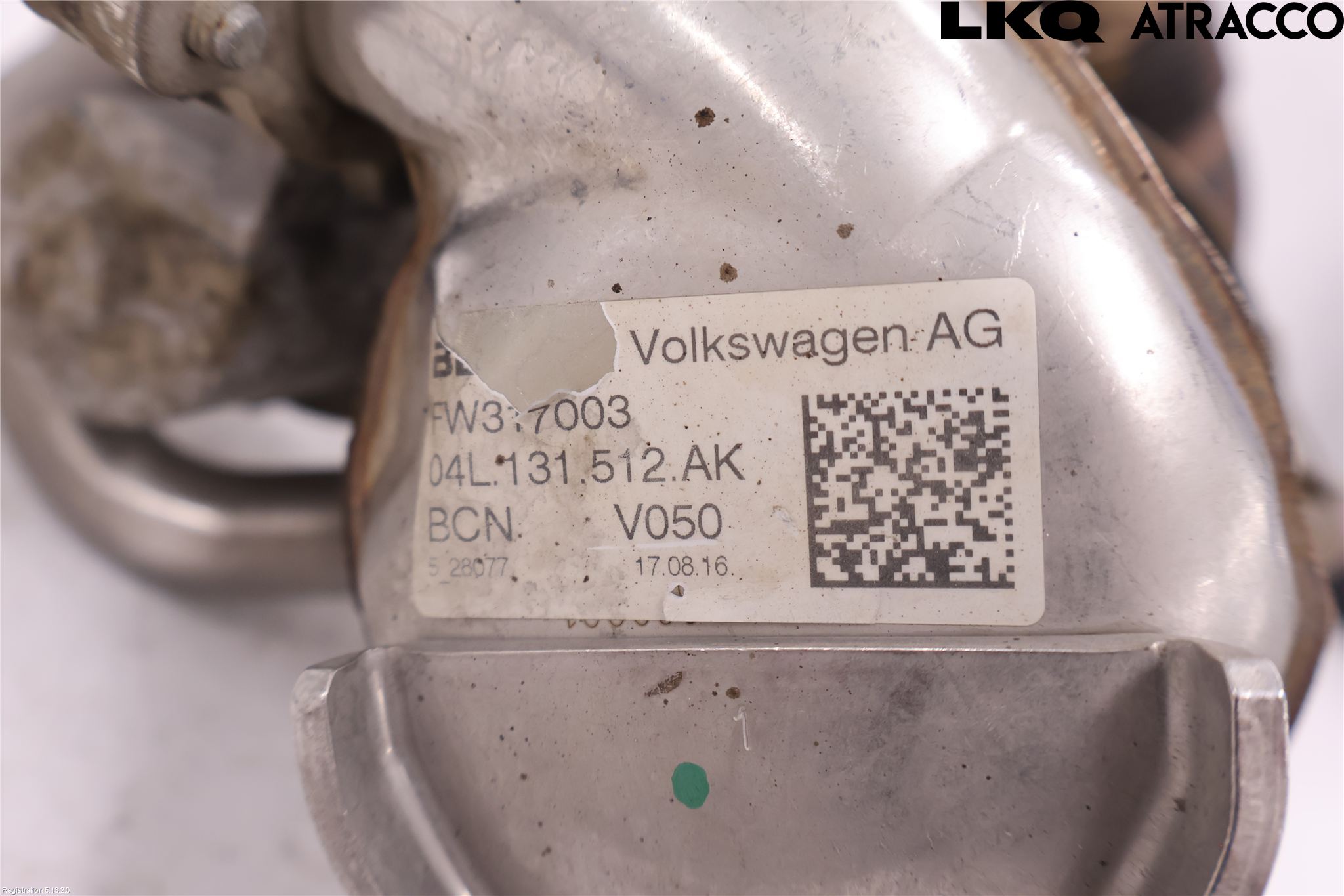 Volkswagen VW CADDY 16-20 Avgaskylare