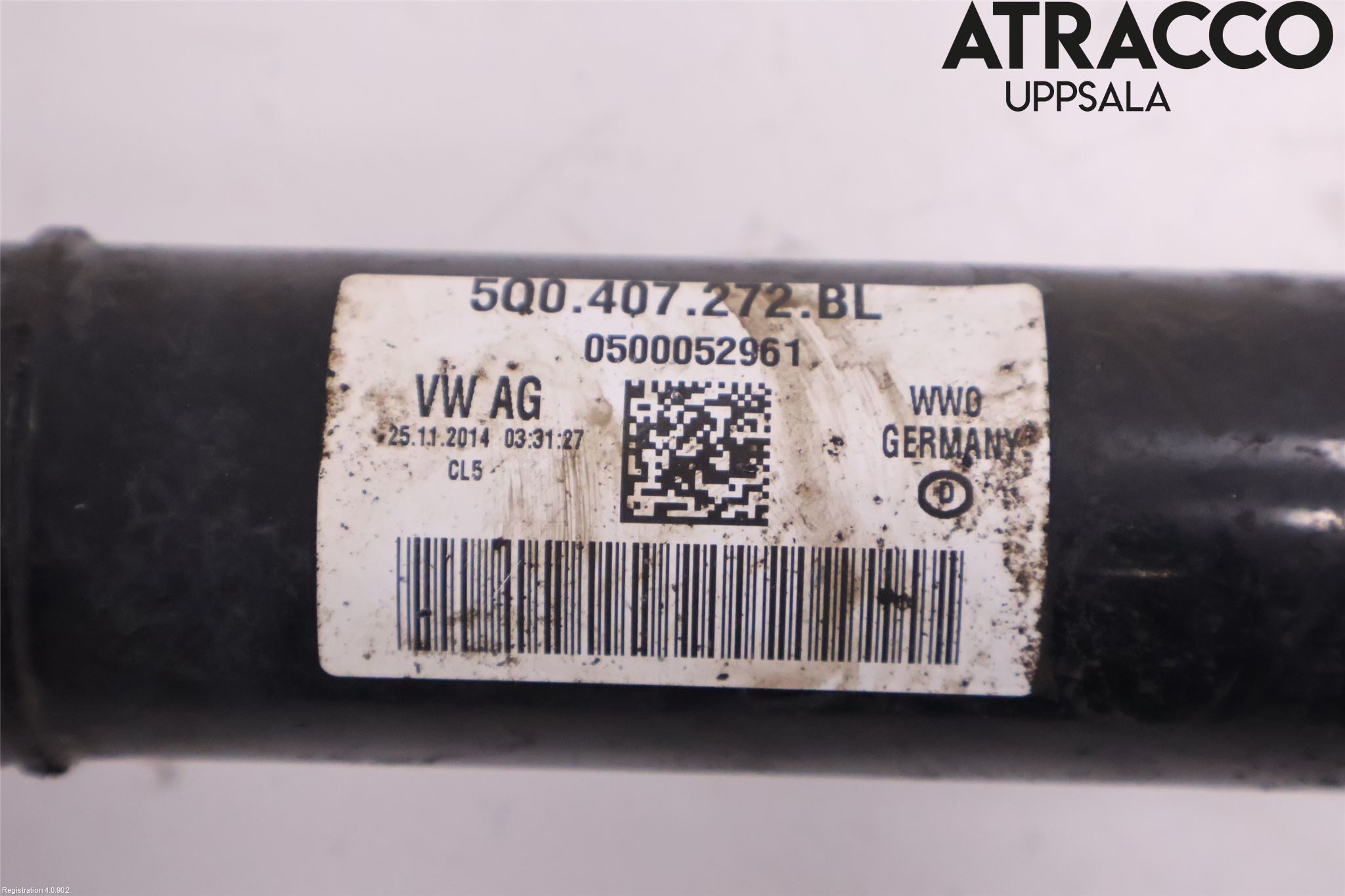 Volkswagen VW CADDY 11-15 Drivaxel Fram Höger