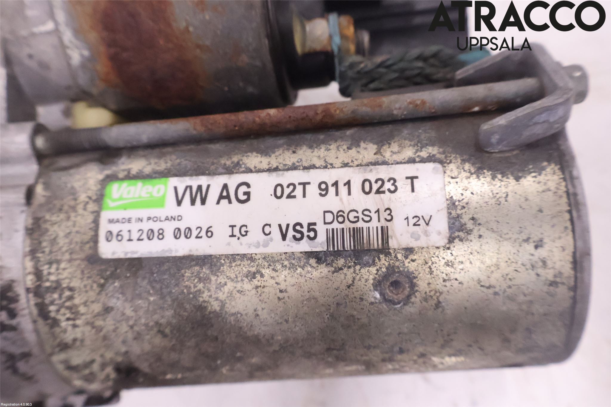 Volkswagen VW GOLF VI 09-13 Startmotor