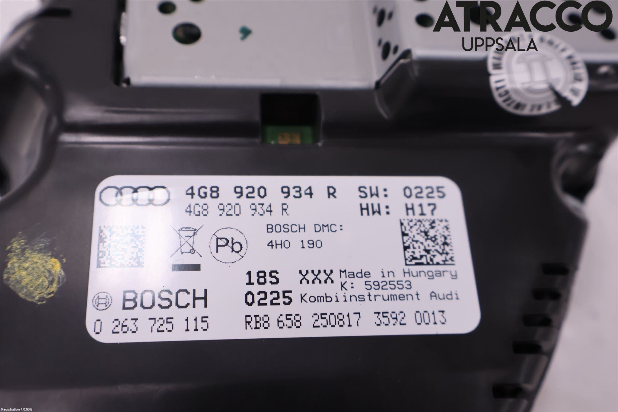 Audi A6/S6 4G 11-18 Instrument Komb