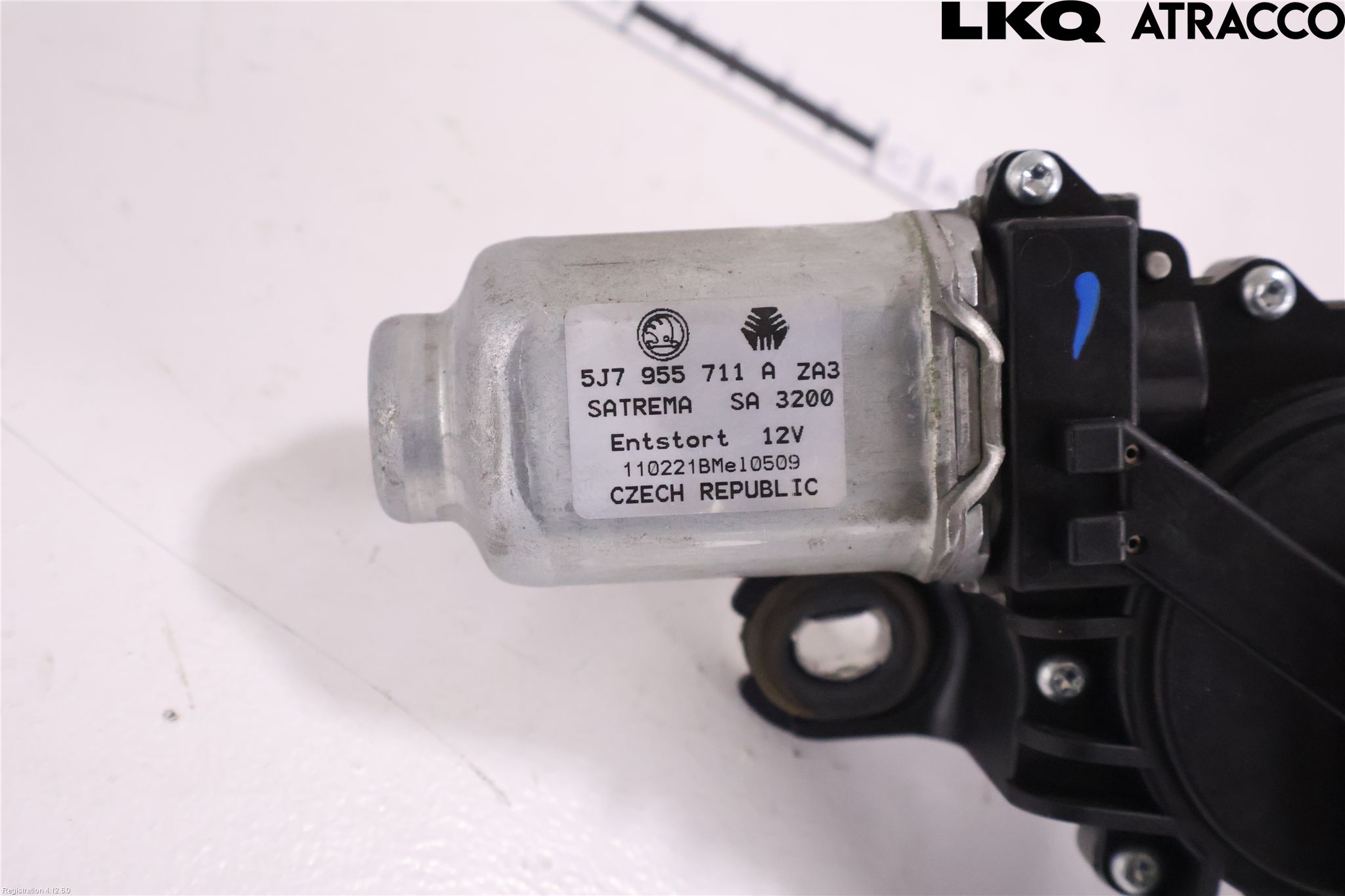 Skoda PRAKTIK Torkarmotor Baklucka